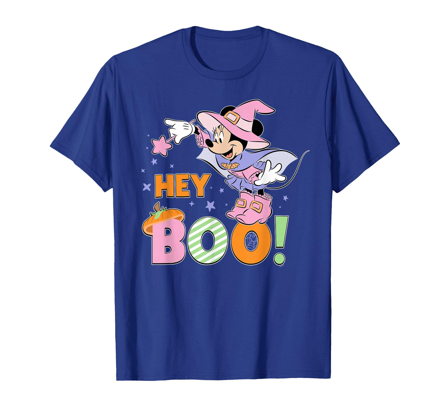 Disney Minnie Mouse "Hey Boo!" Cute Halloween Matching T-Shirt