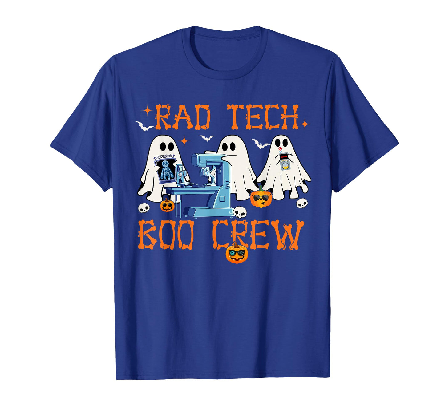 Radiology Department Rad Tech Boo Crew Halloween Costumes T-Shirt