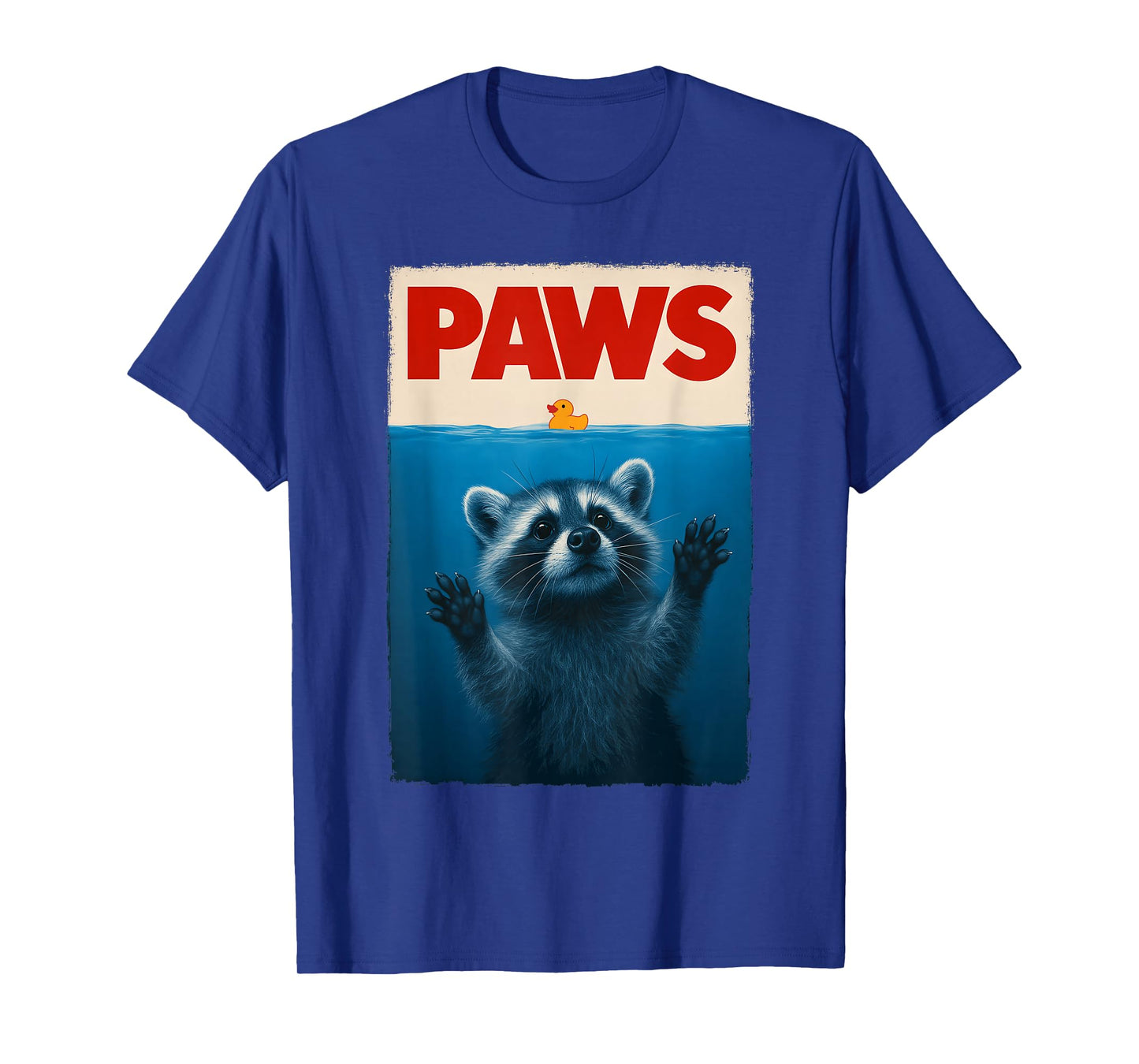 Cute Novelty Men Kids Women Funny Raccoon T-Shirt