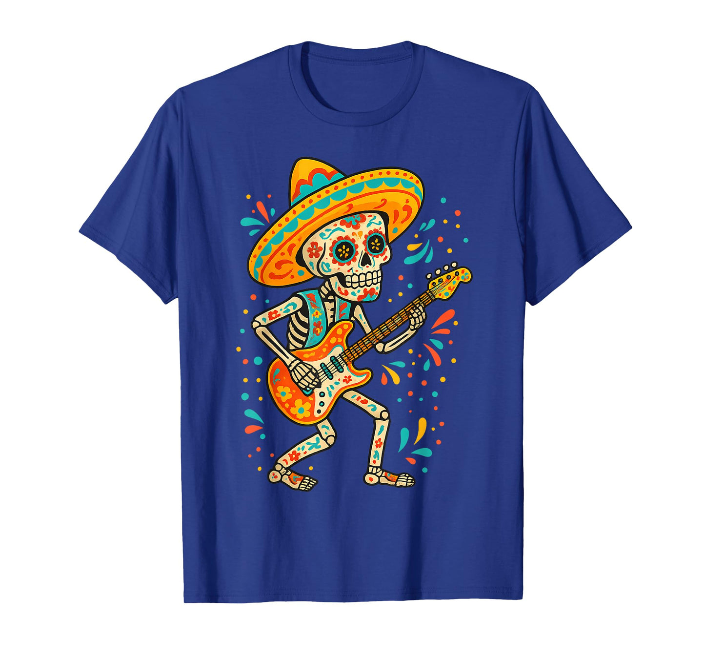 Dia De Los Muertos Skeleton Dancing Skull Day of The Dead T-Shirt