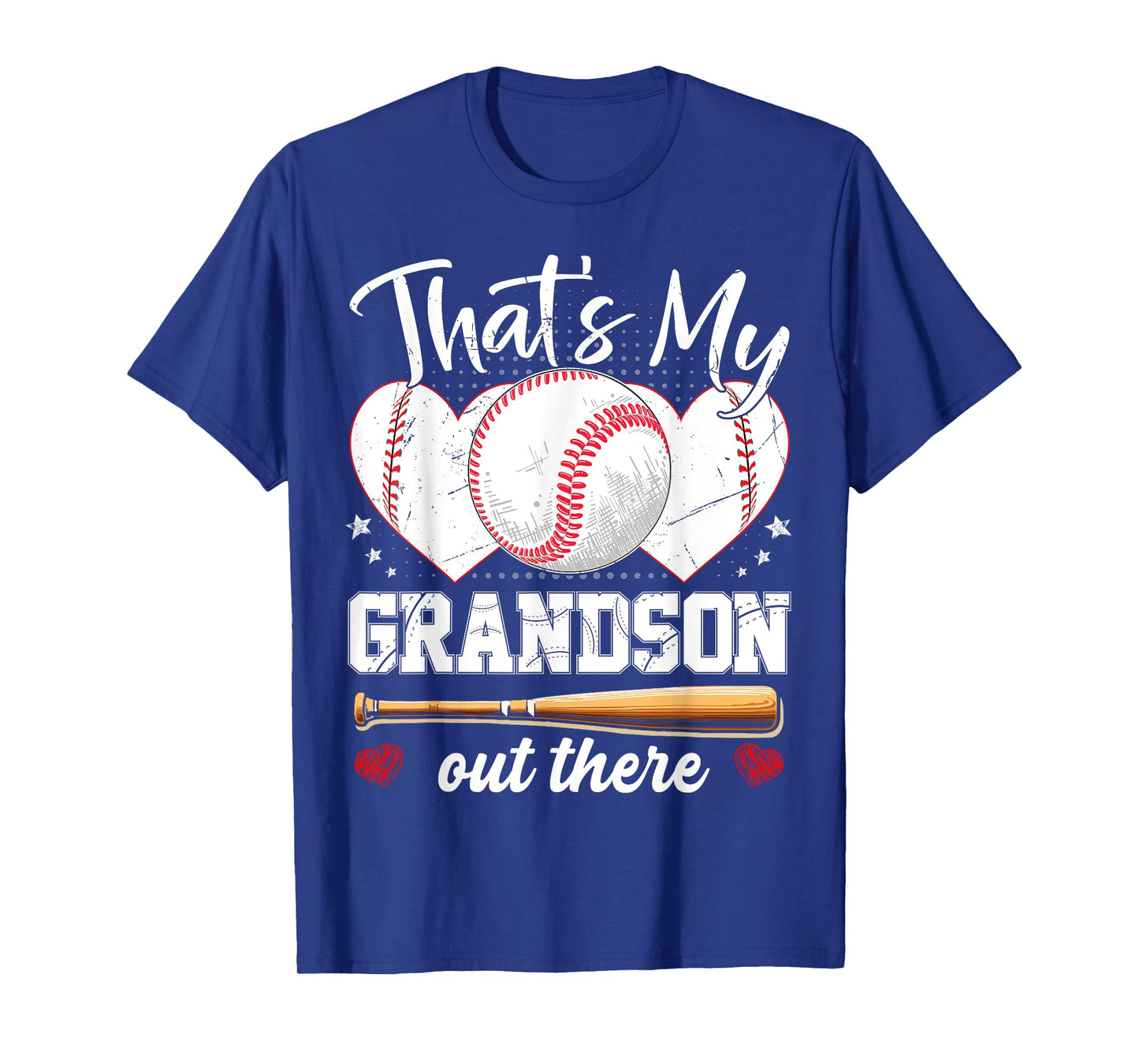 That'S My Grandson Out There Baseball Grandma Mother's Day T-Shirt