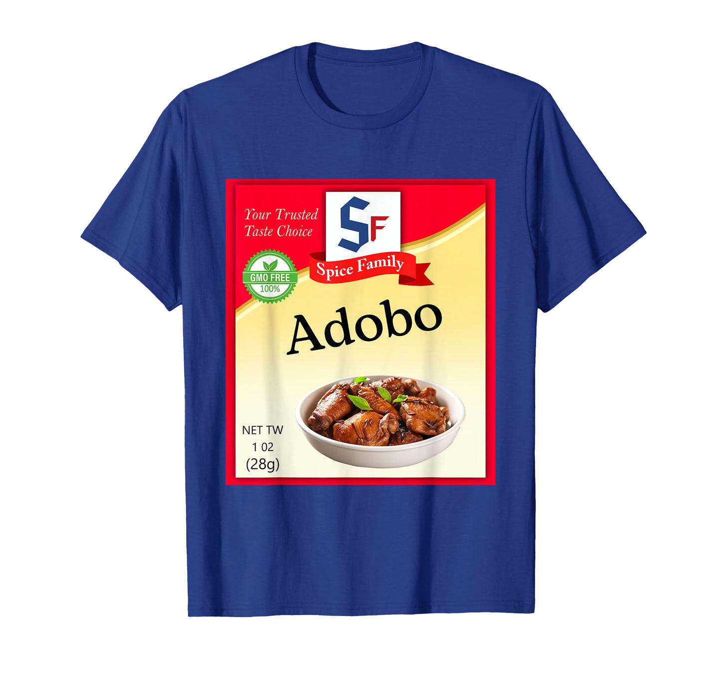 Adobo Seasoning Condiment Costume Holiday Spice Costumes T-Shirt