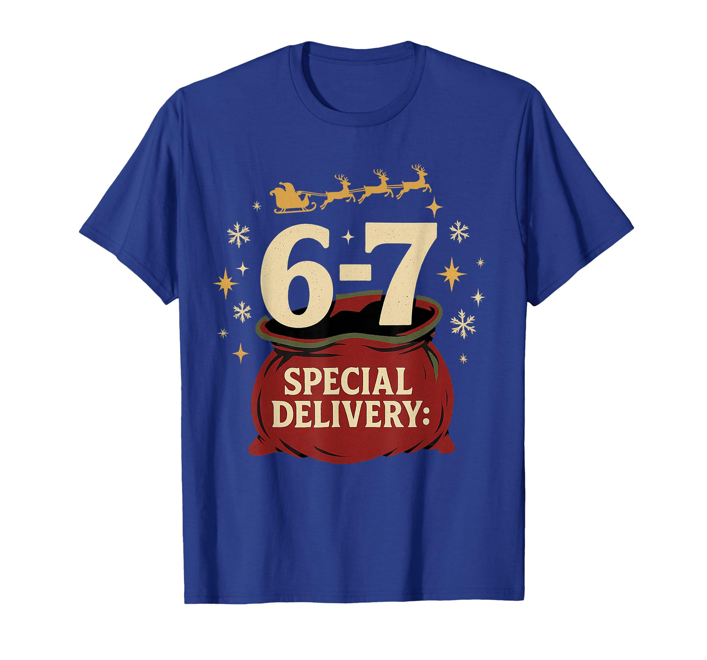 67 Meme Christmas Holiday- Six Seven Gen Alpha Z T-Shirt