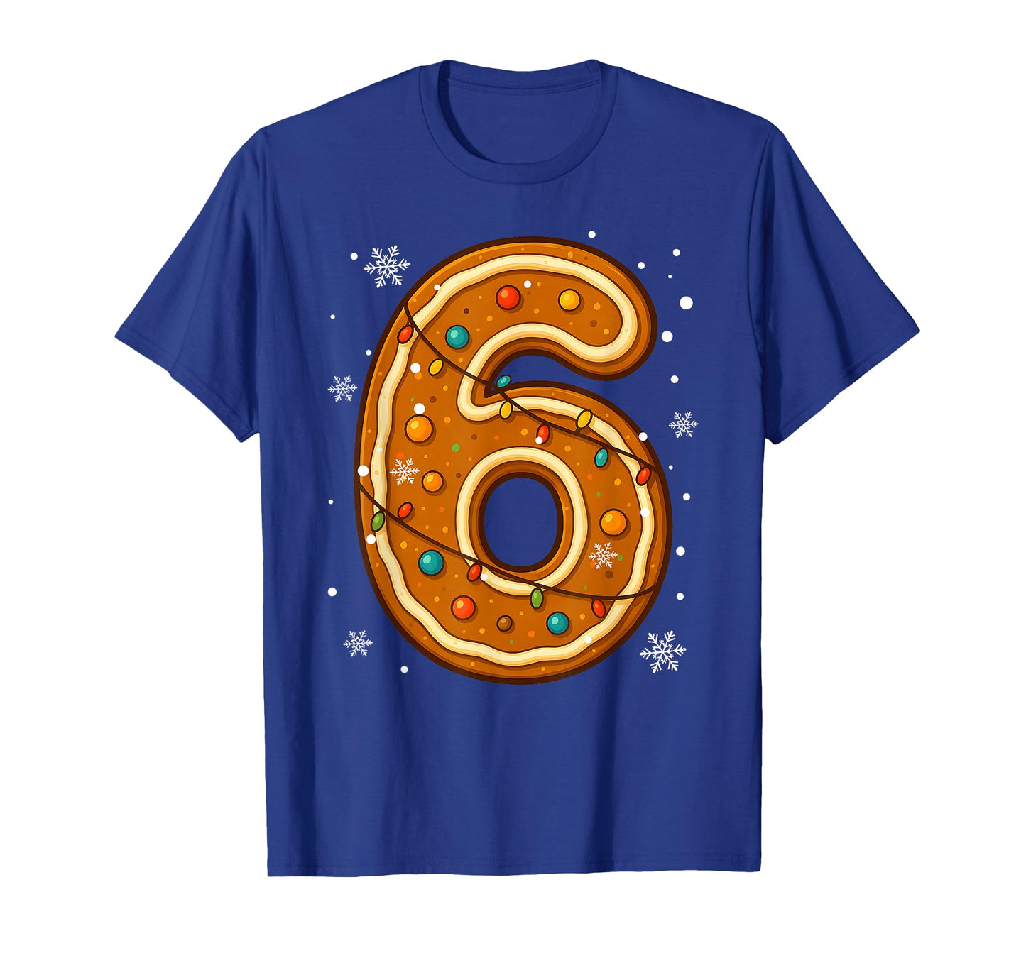 6 7 Gingerbread Meme Christmas Matching Couple Boy Girl Teen T-Shirt