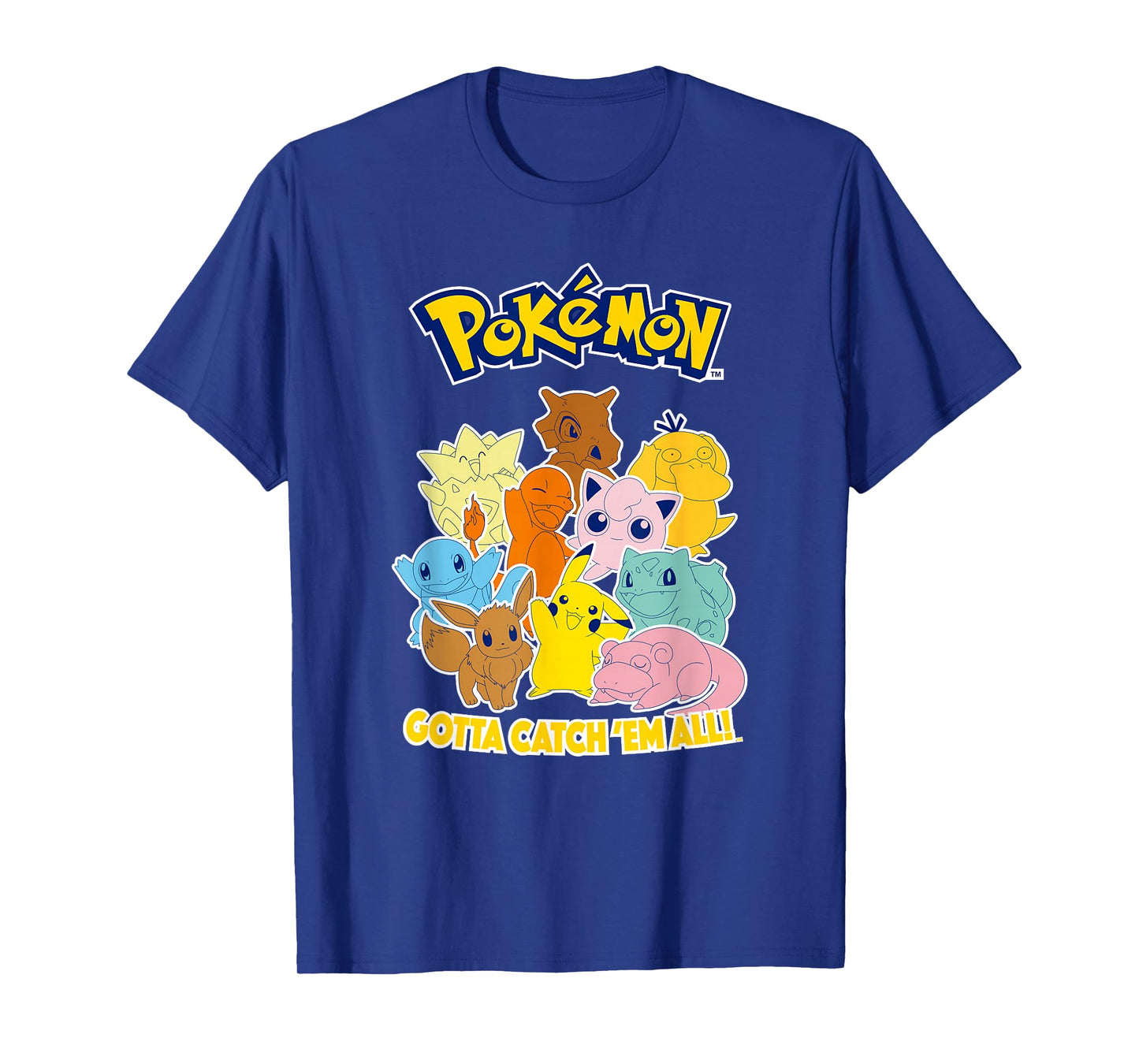 PokΓ©mon Group Shot Gotta Catch 'Em All Cute Poster T-Shirt