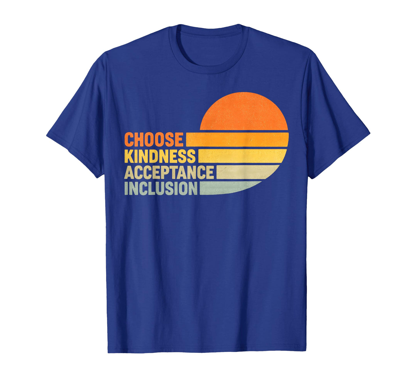 Choose Kindness Acceptation Inclusion Orange Unity Day T-Shirt
