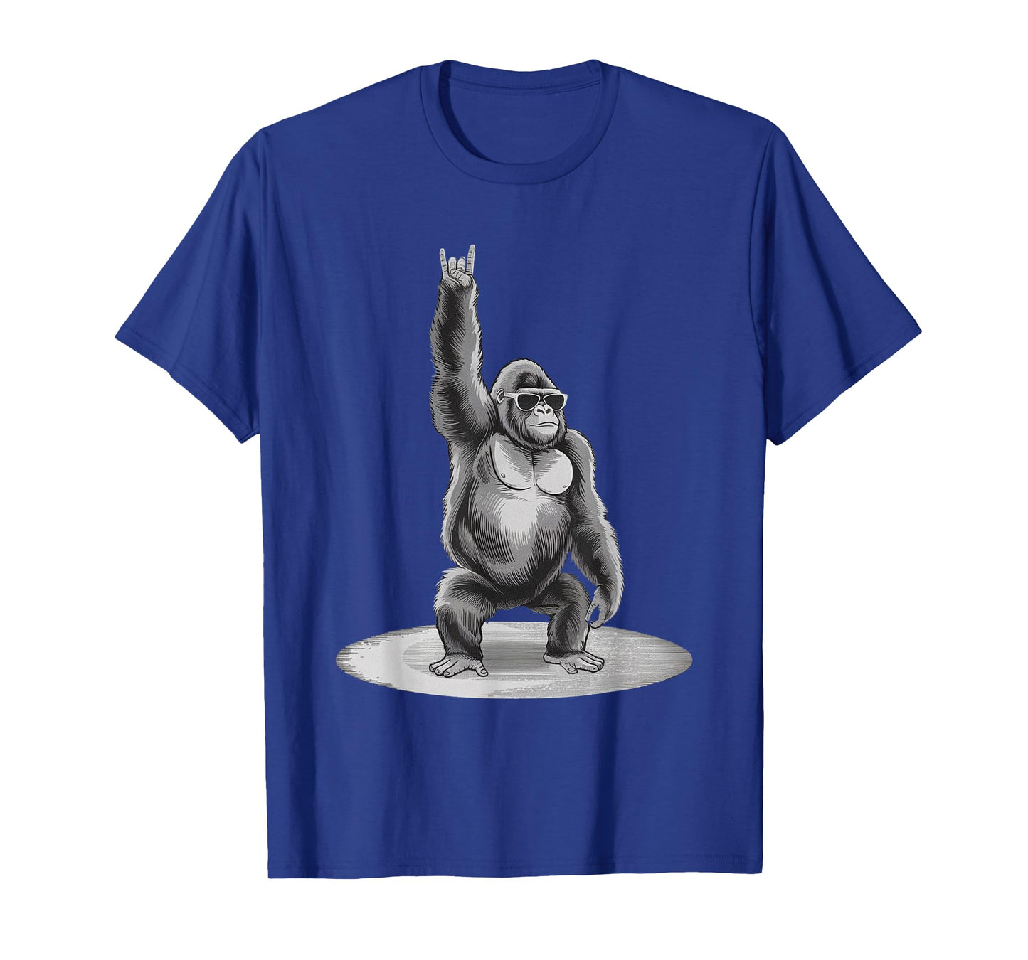 Gorilla Rock Music Boys Kids Men Gorilla Vintage Animal T-Shirt