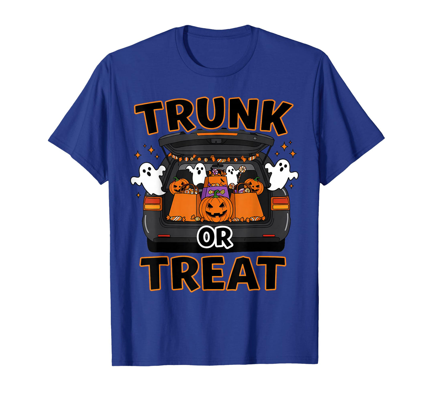 Halloween Trunk Or Treat for Dear Friends Group Matching T-Shirt