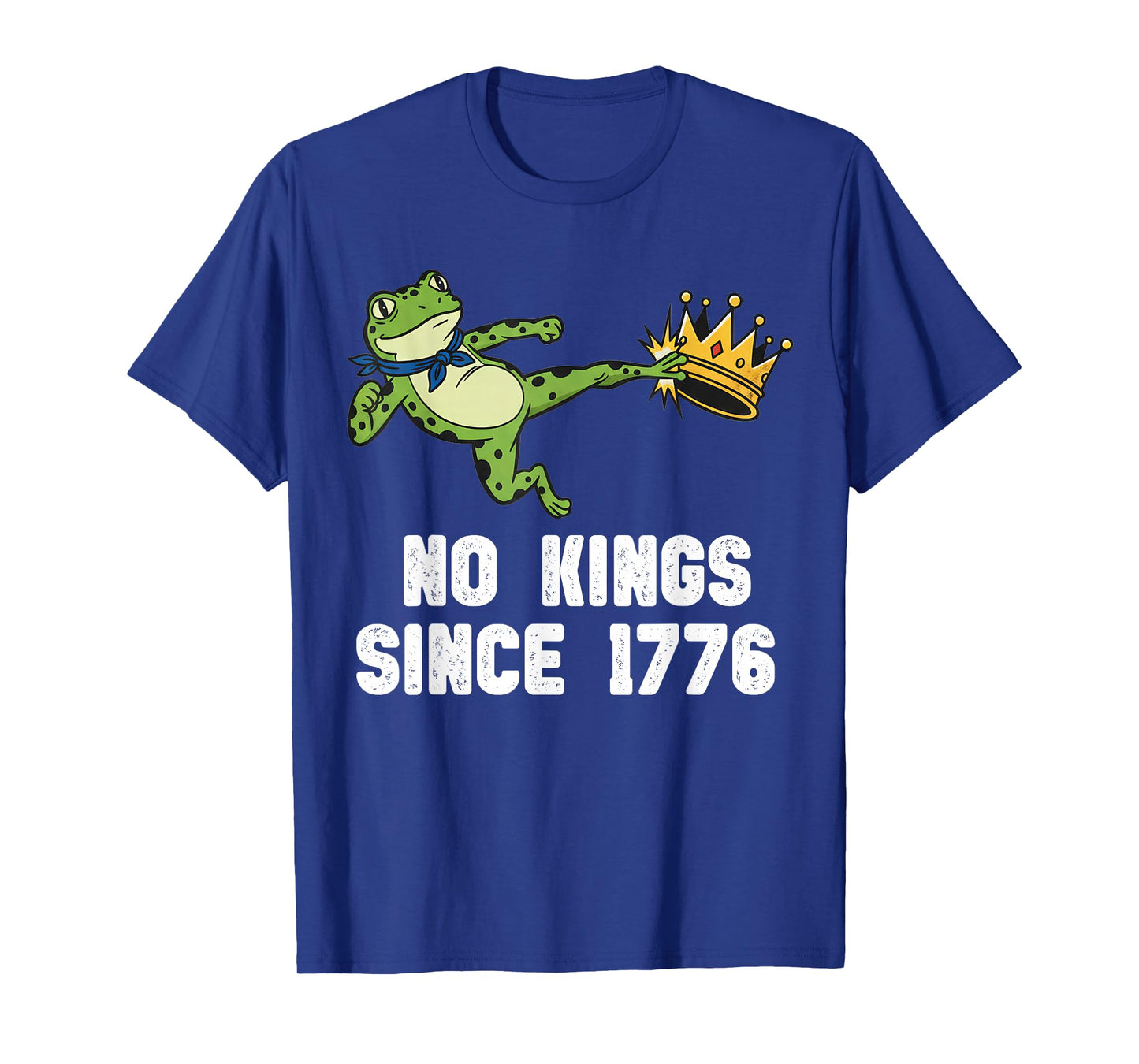 No Kings Since 1776 No Kings in America We The People Frog T-Shirt