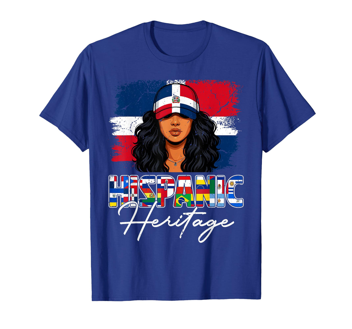 Dominican Republic Hispanic Heritage Month Dominican Women T-Shirt