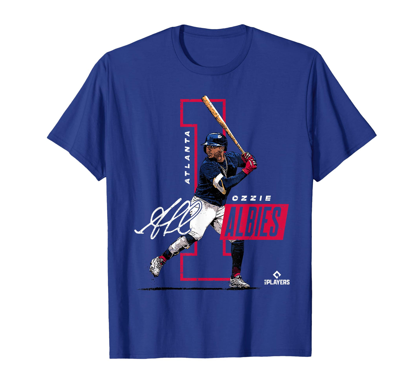 Ozzie Albies | Atlanta Baseball MLB Players | MLBALB4010 T-Shirt