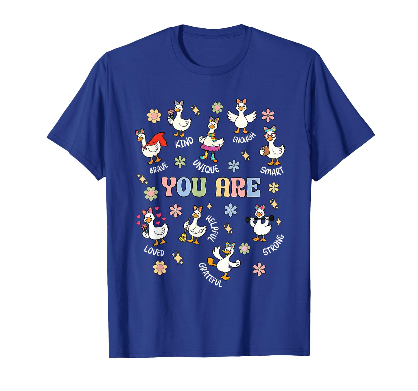 Silly Goose You are Kind Funny Goose for Teachers Kids T-Shirt