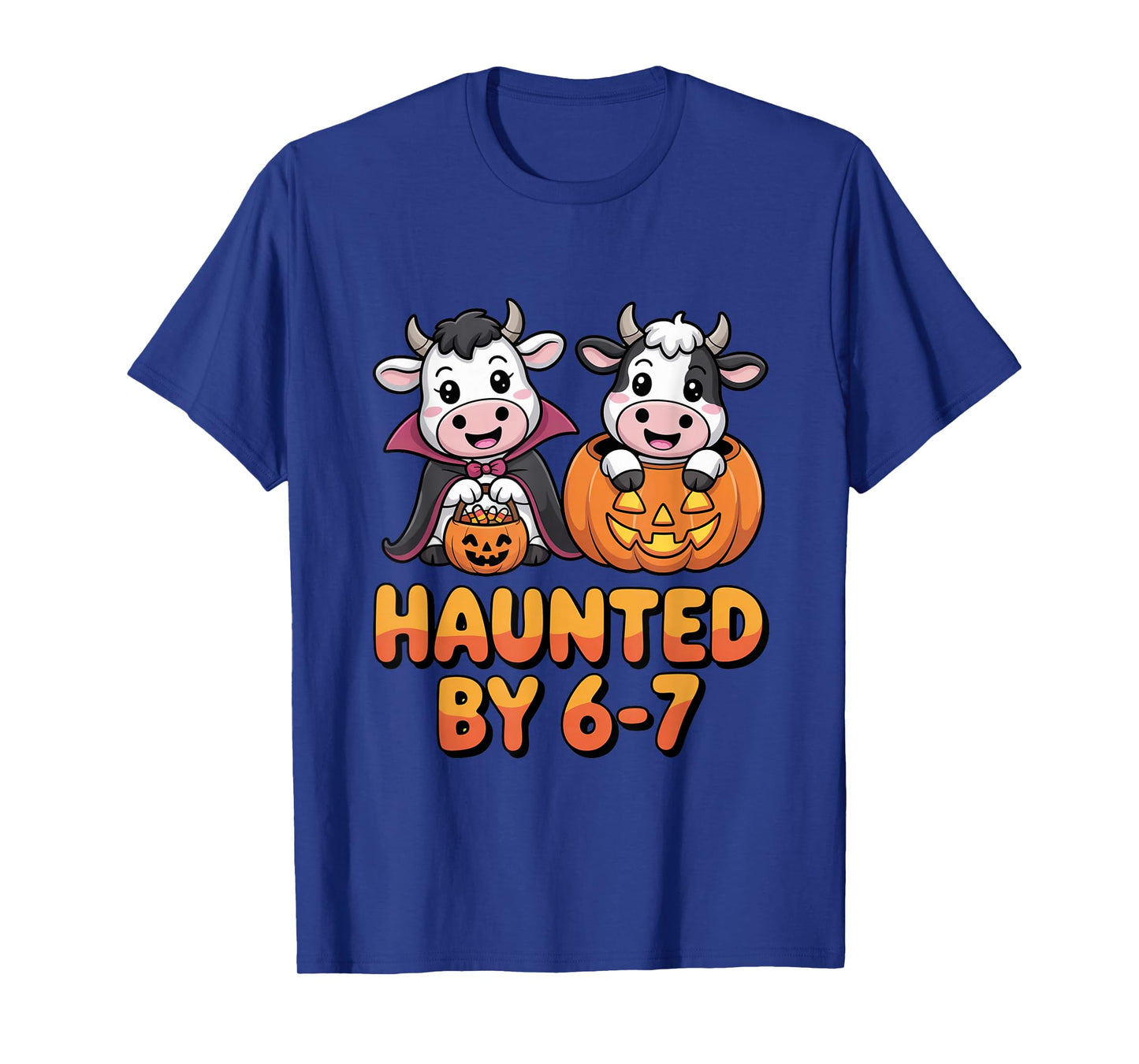 Haunted by 6 7 Halloween Kids T-Shirt