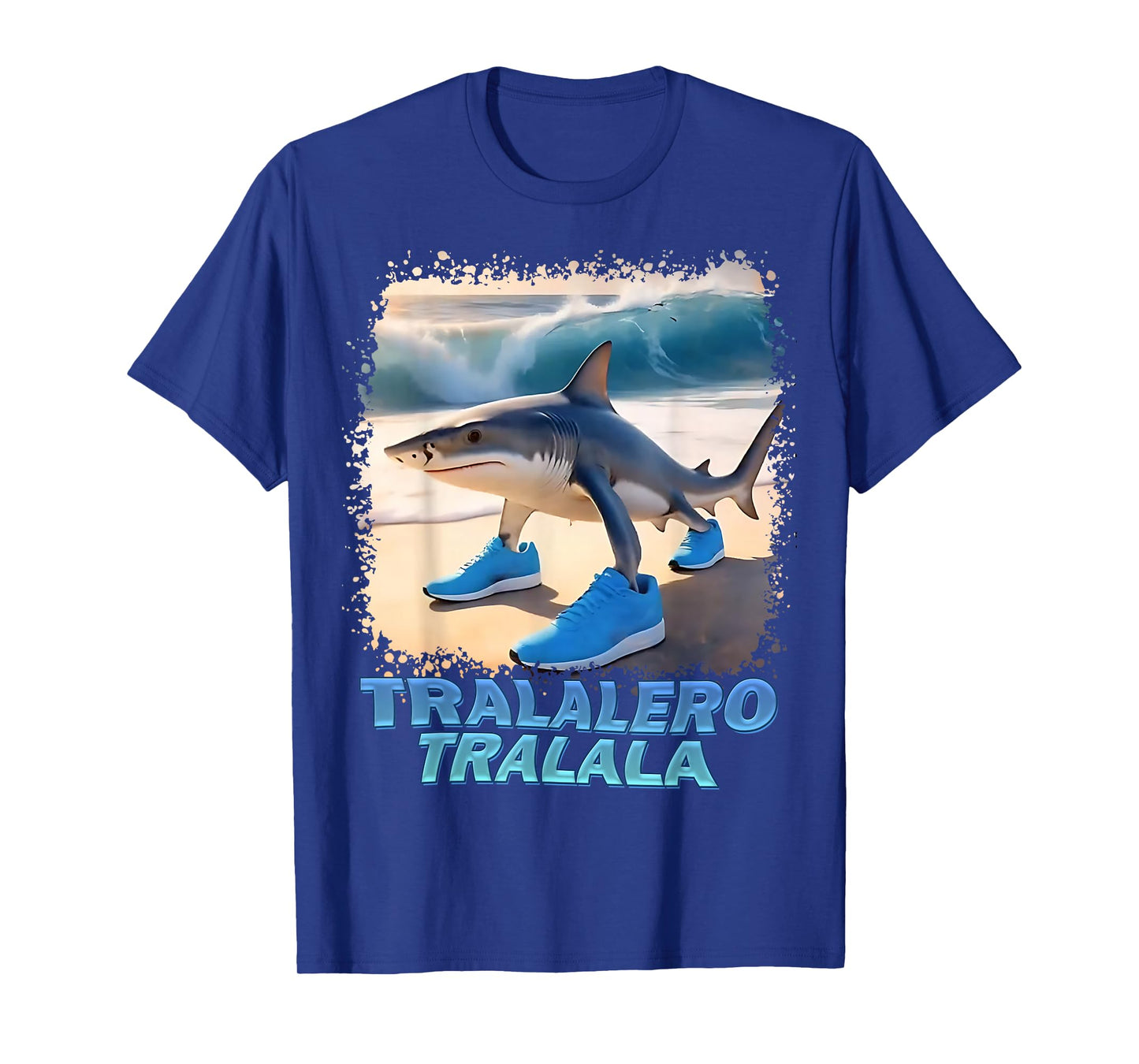 Tralalero Tralala Italian Brainrot Meme T-Shirt
