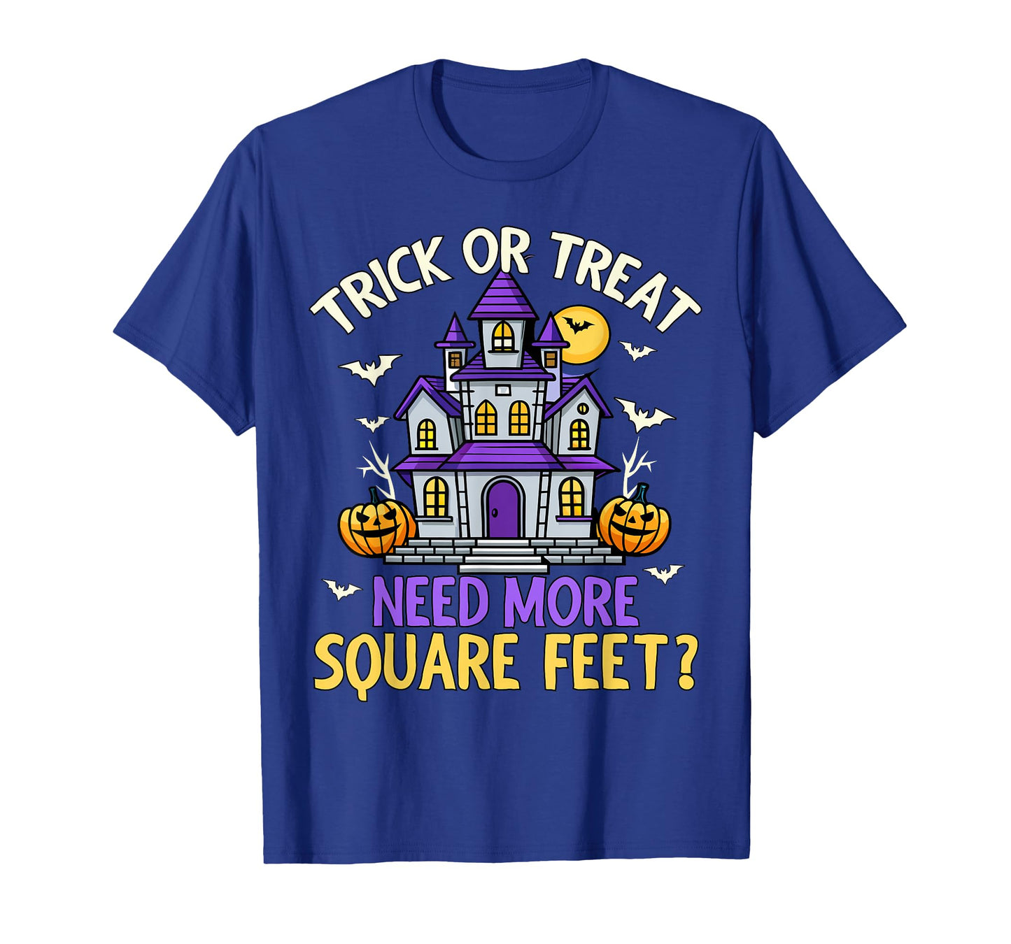 Halloween Real Estate Agent Broker Funny Realtor Men Women T-Shirt