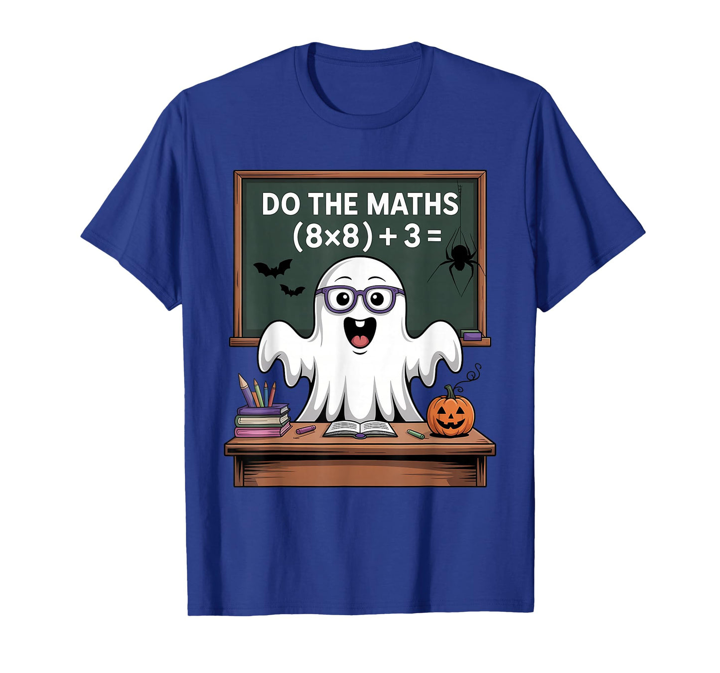 67 Teacher Halloween Ghost Six Seven Meme Do The Maths T-Shirt