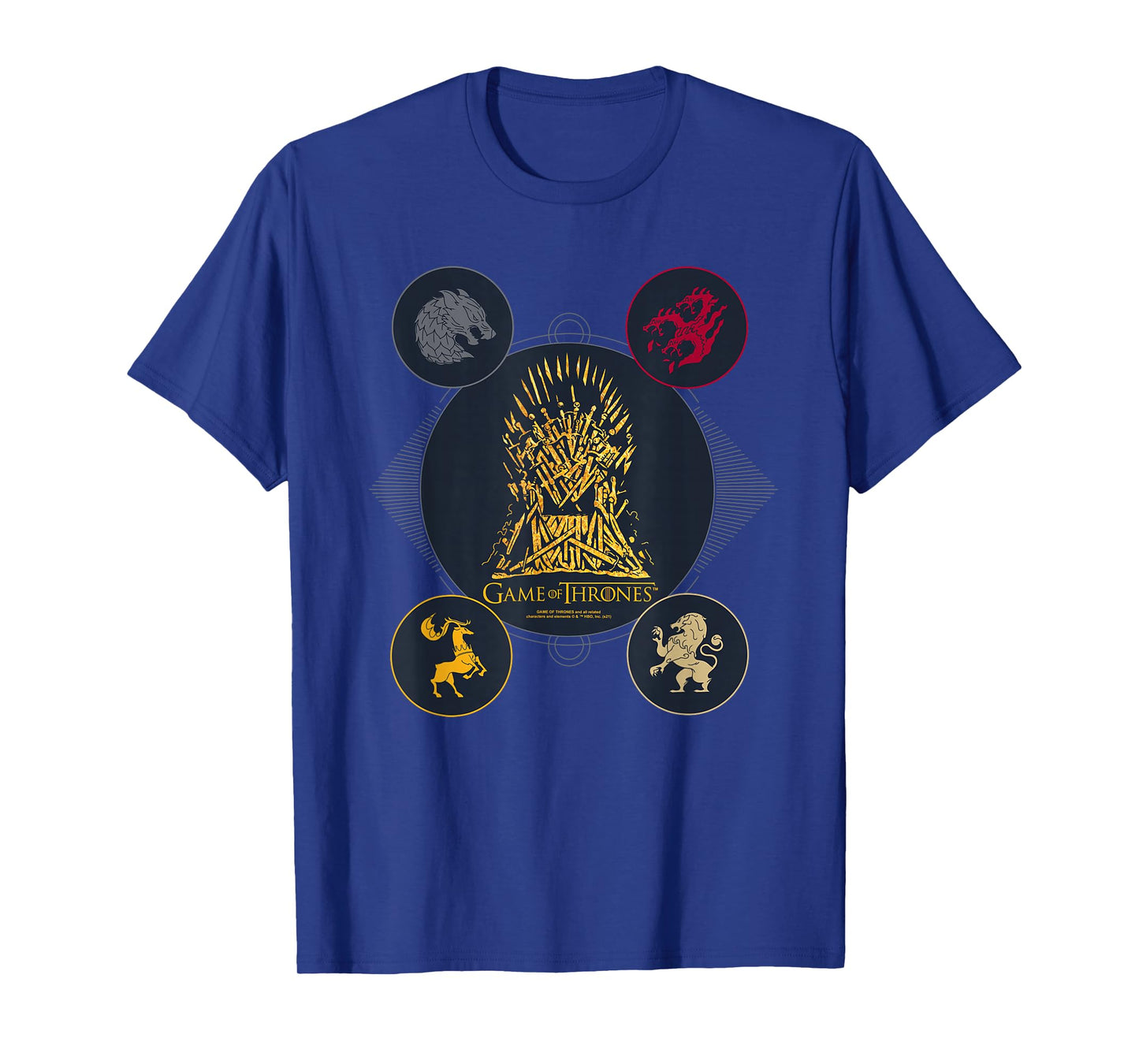 Game of Thrones 4 Houses for the Throne T-Shirt