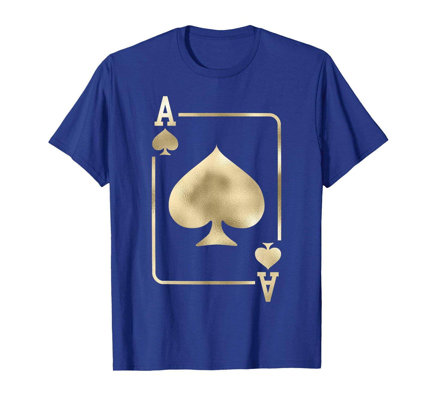 Ace of Spades Playing Card Halloween Glam Costume T-Shirt