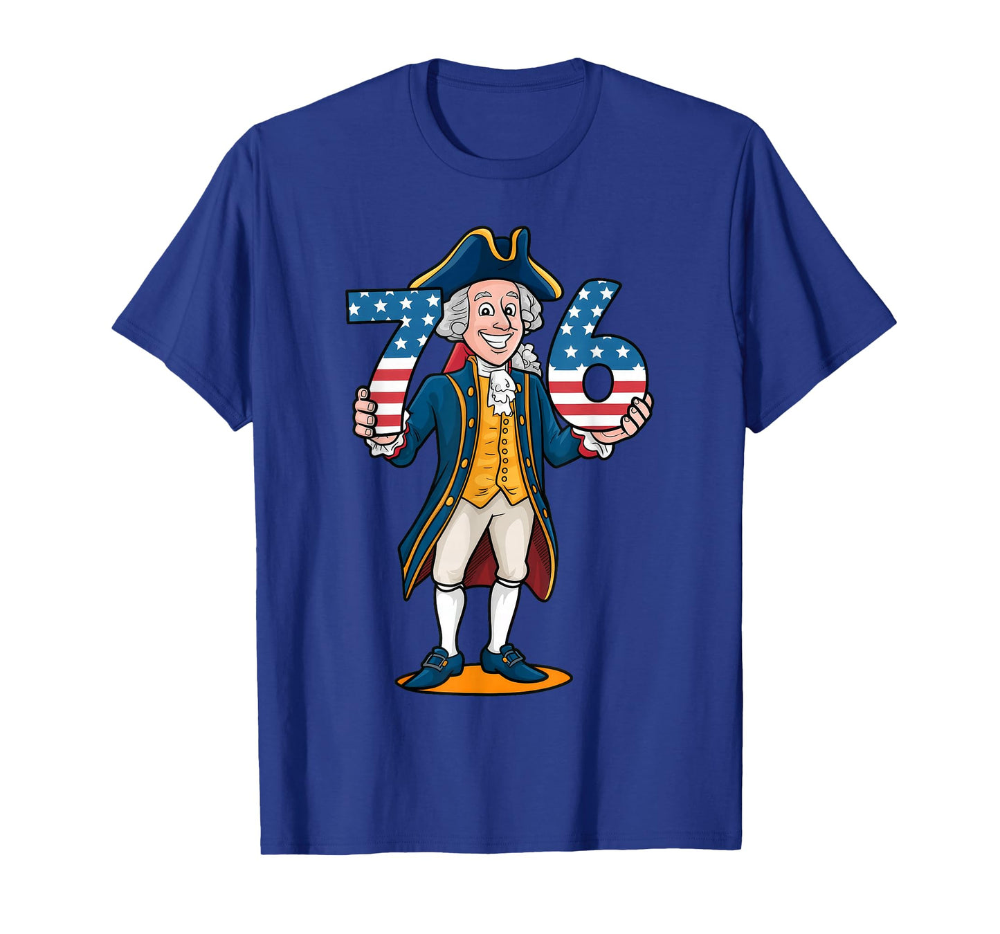 Six Seven 6 7 7 6 George Washington Teacher American T-Shirt