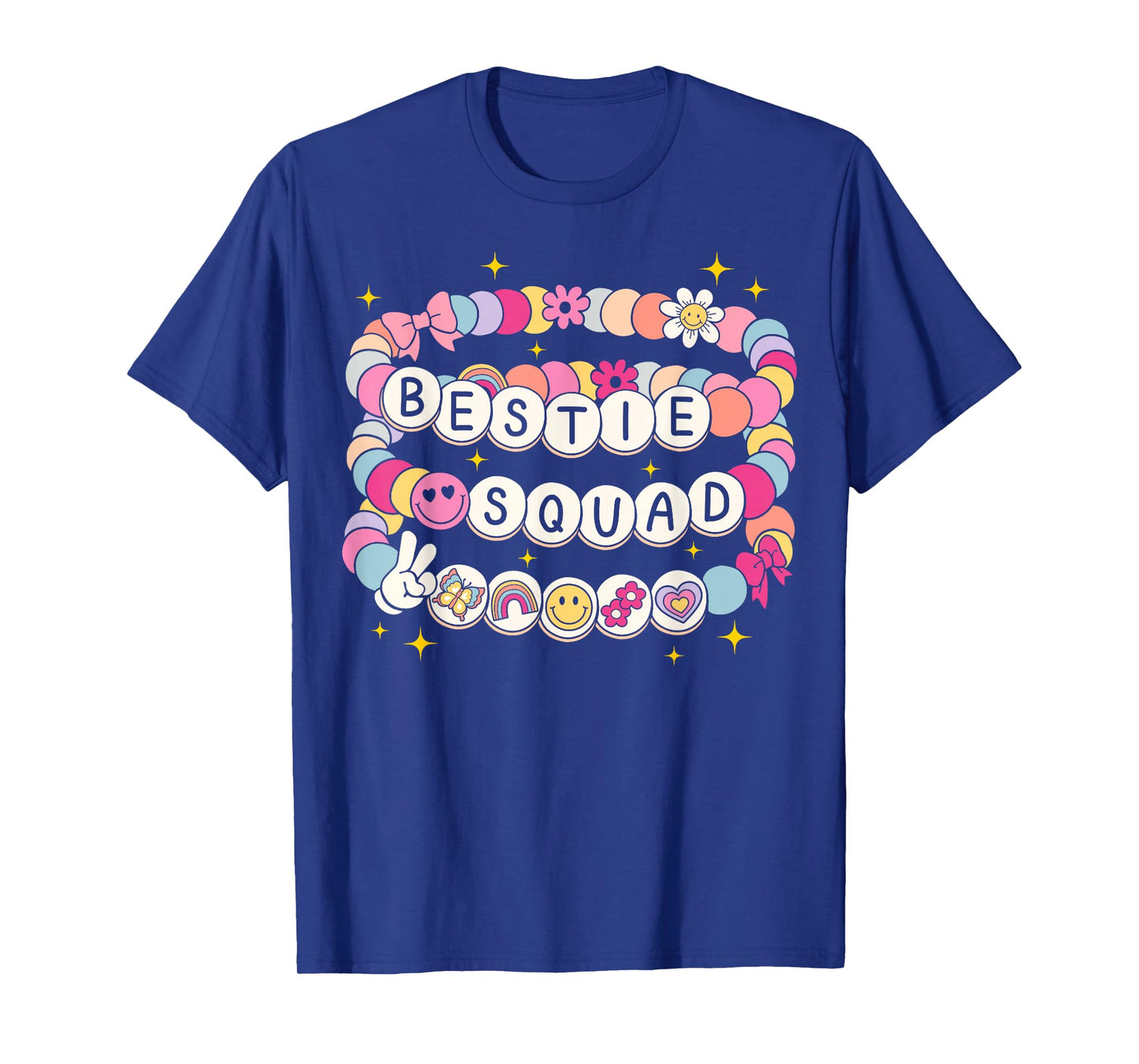 Bestie Squad Bracelets Best Friends Matching Girls T-Shirt