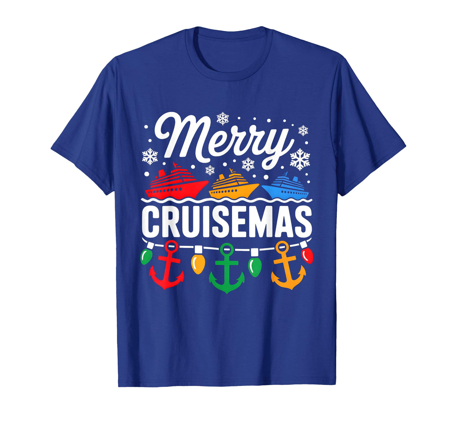 Merry Cruisemas Christmas Family Cruisin Funny Cruise Lover T-Shirt