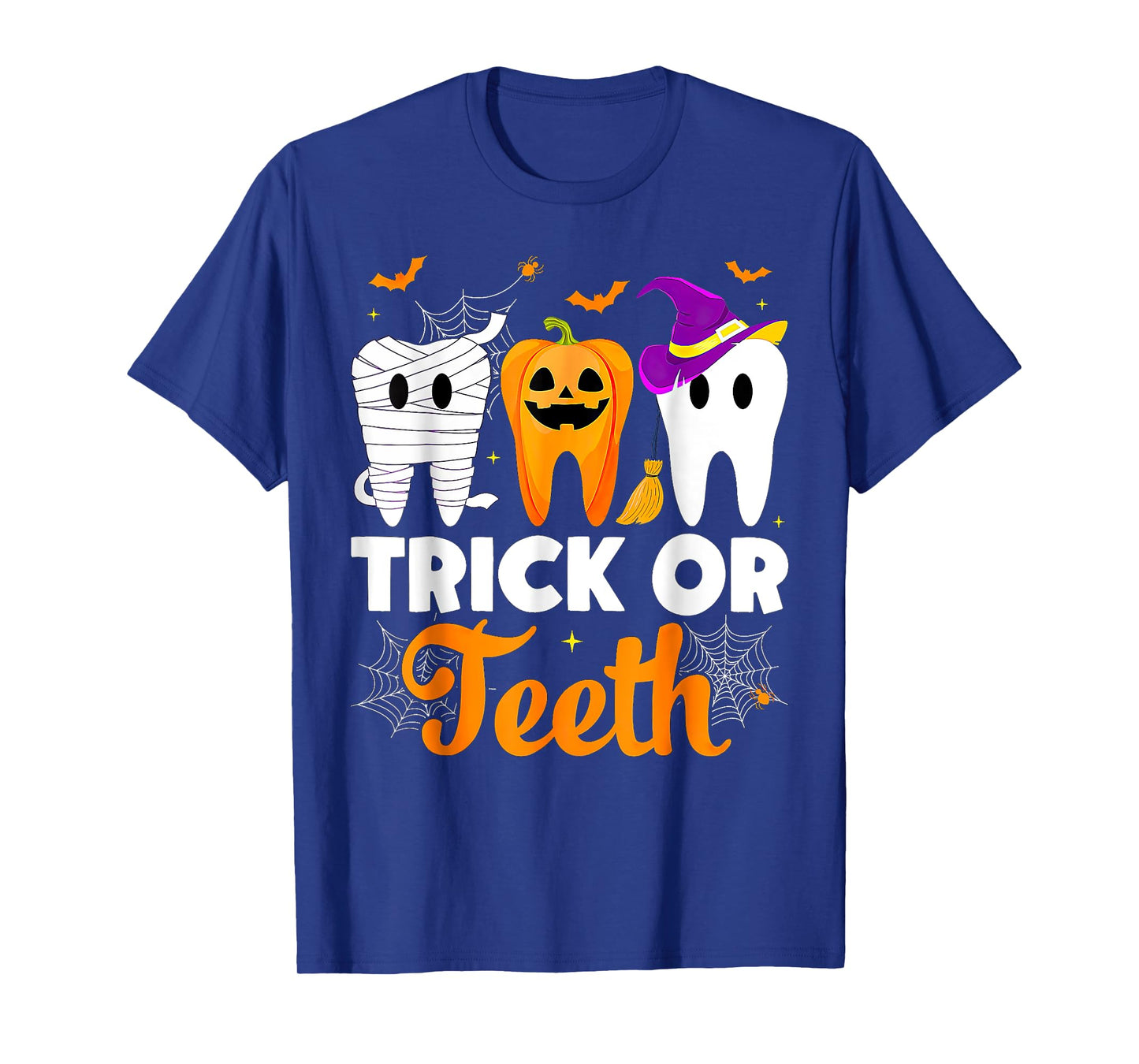 Trick Or Teeth Halloween Dentist T-Shirt