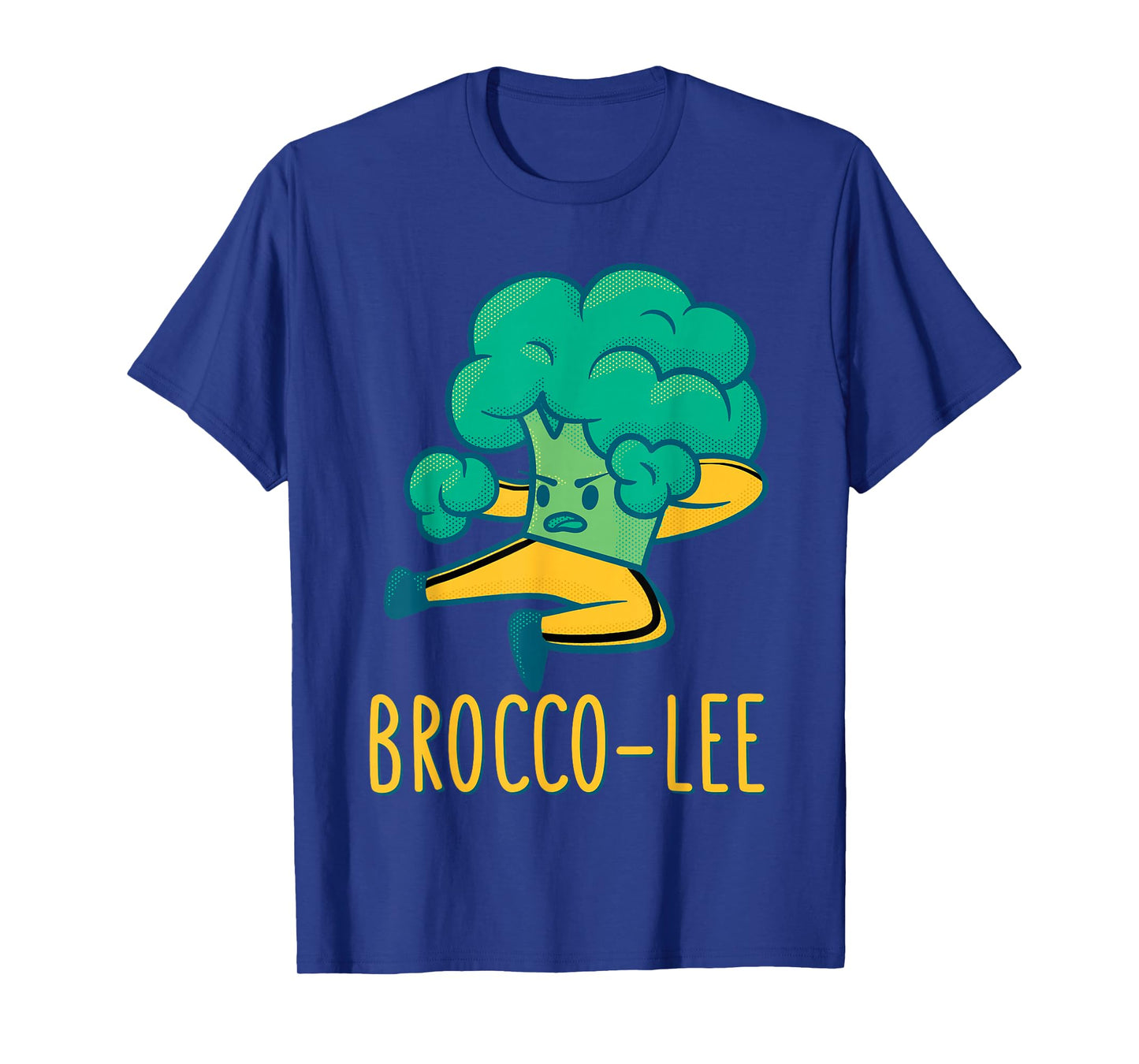 Funny Vegetable Word Game Dad Joke Brocco-Lee Broccoli T-Shirt