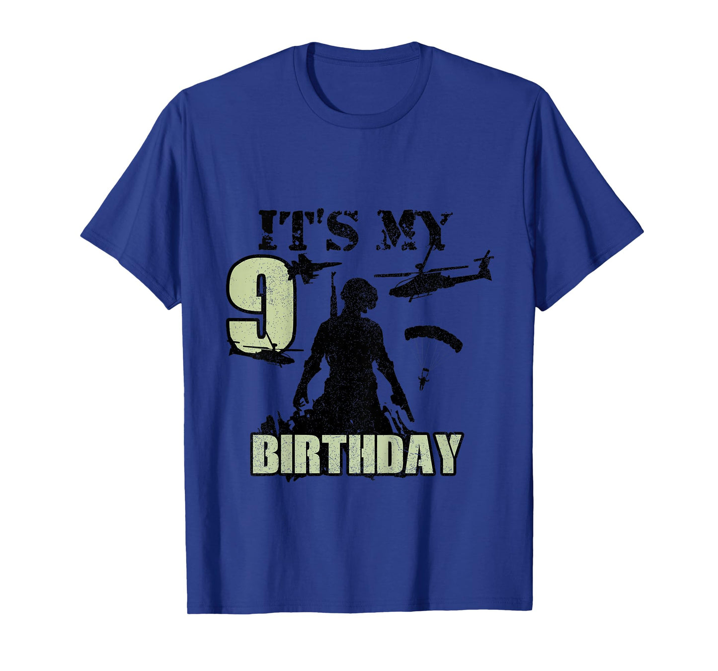 9 Year Old Call Of Theme It's My Birthday Gift Boys Girls T-Shirt