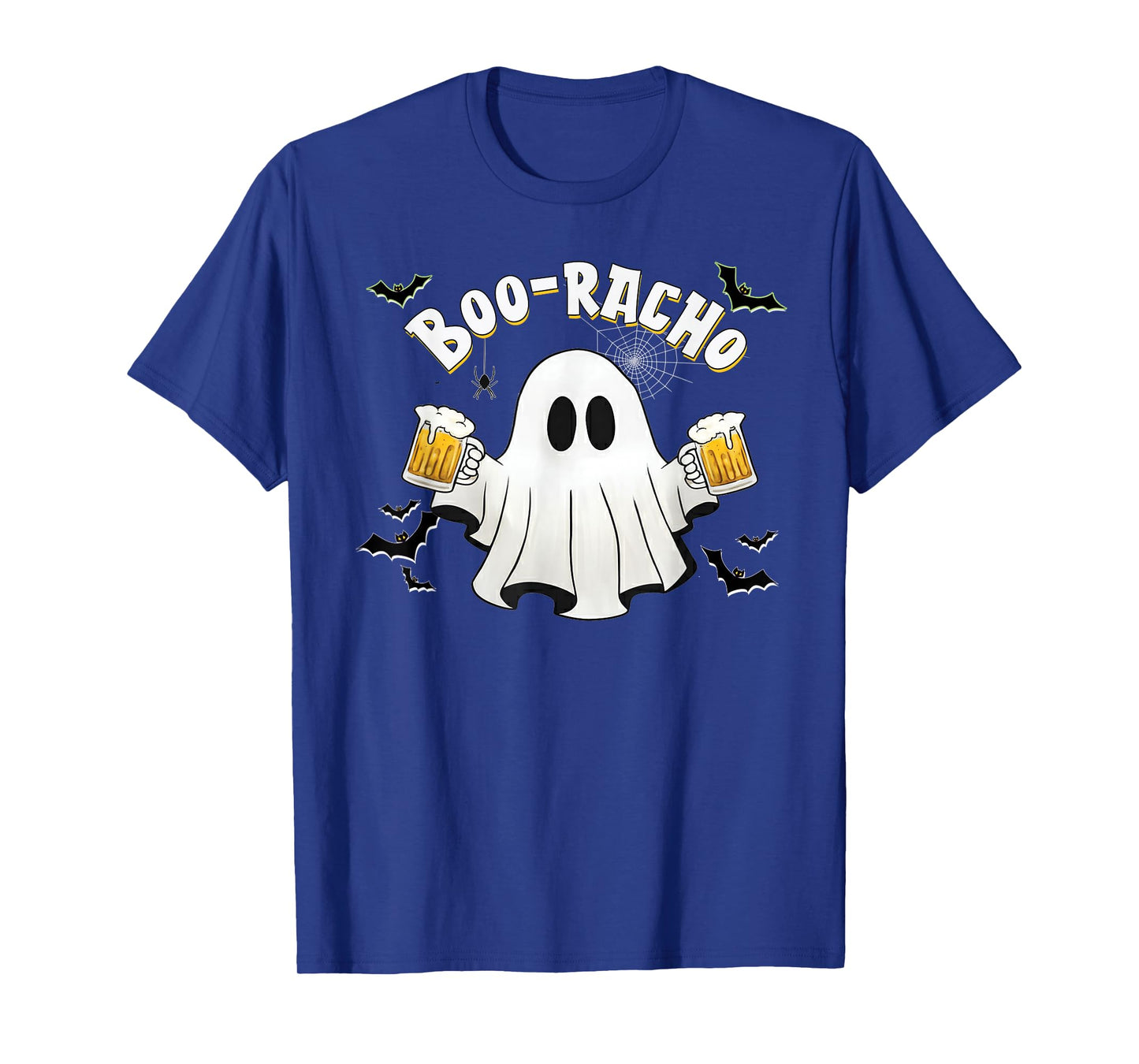 Halloween Drinking Ghost Boo Racho Funny Spanish Party T-Shirt