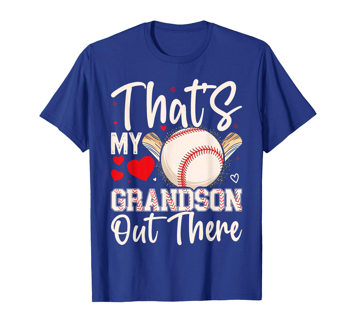 That's My Grandson Out There Baseball Grandma Mother's Day T-Shirt