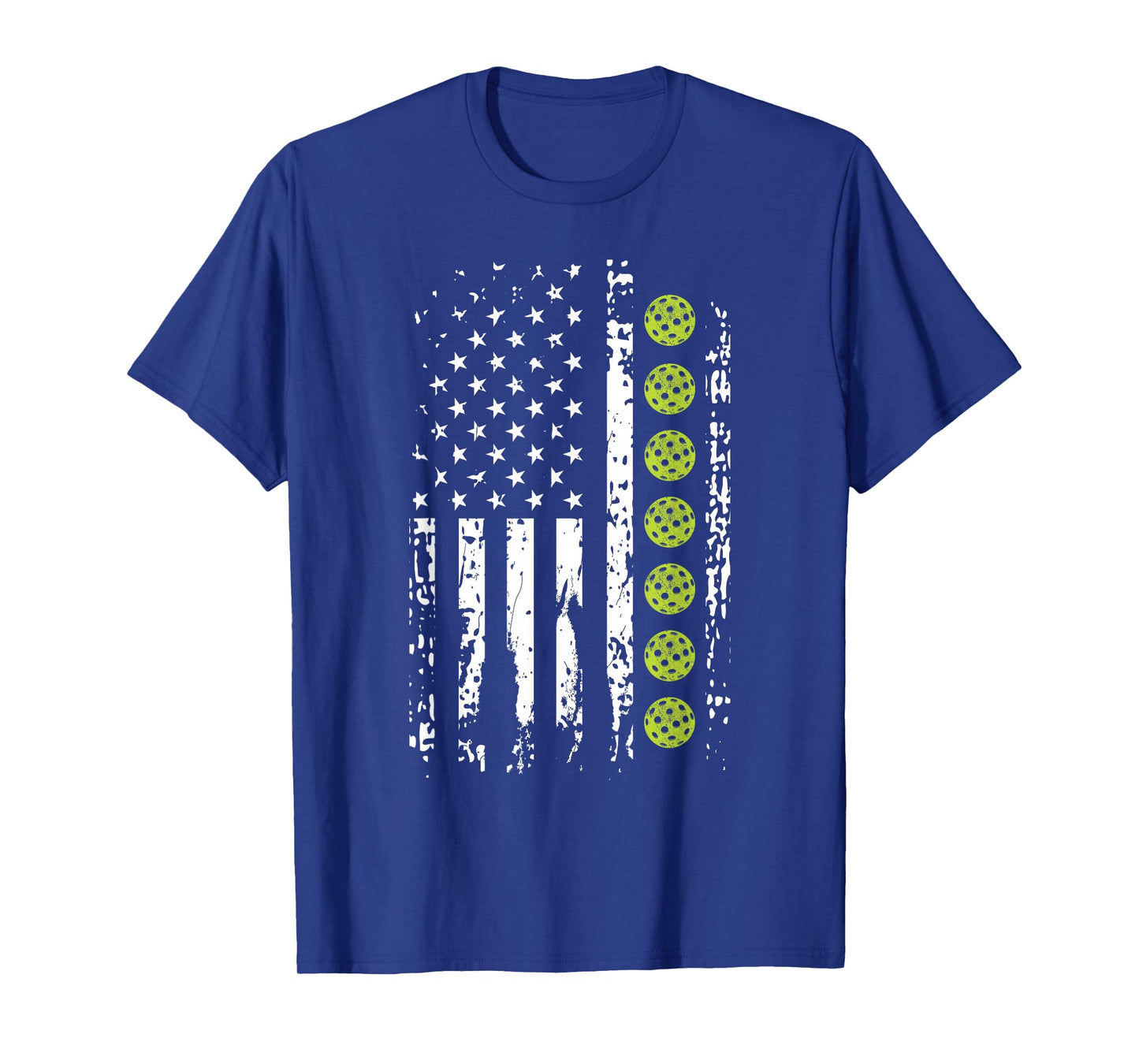 Pickleball Shirt American Flag Pickleball Player Gift T-Shirt