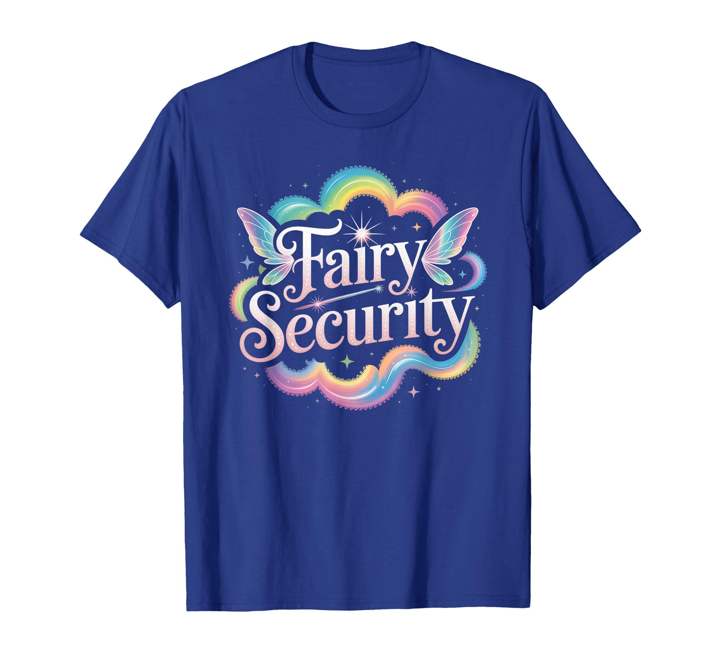 Fairy Security Funny Halloween Costume Dad Mom Group T-Shirt