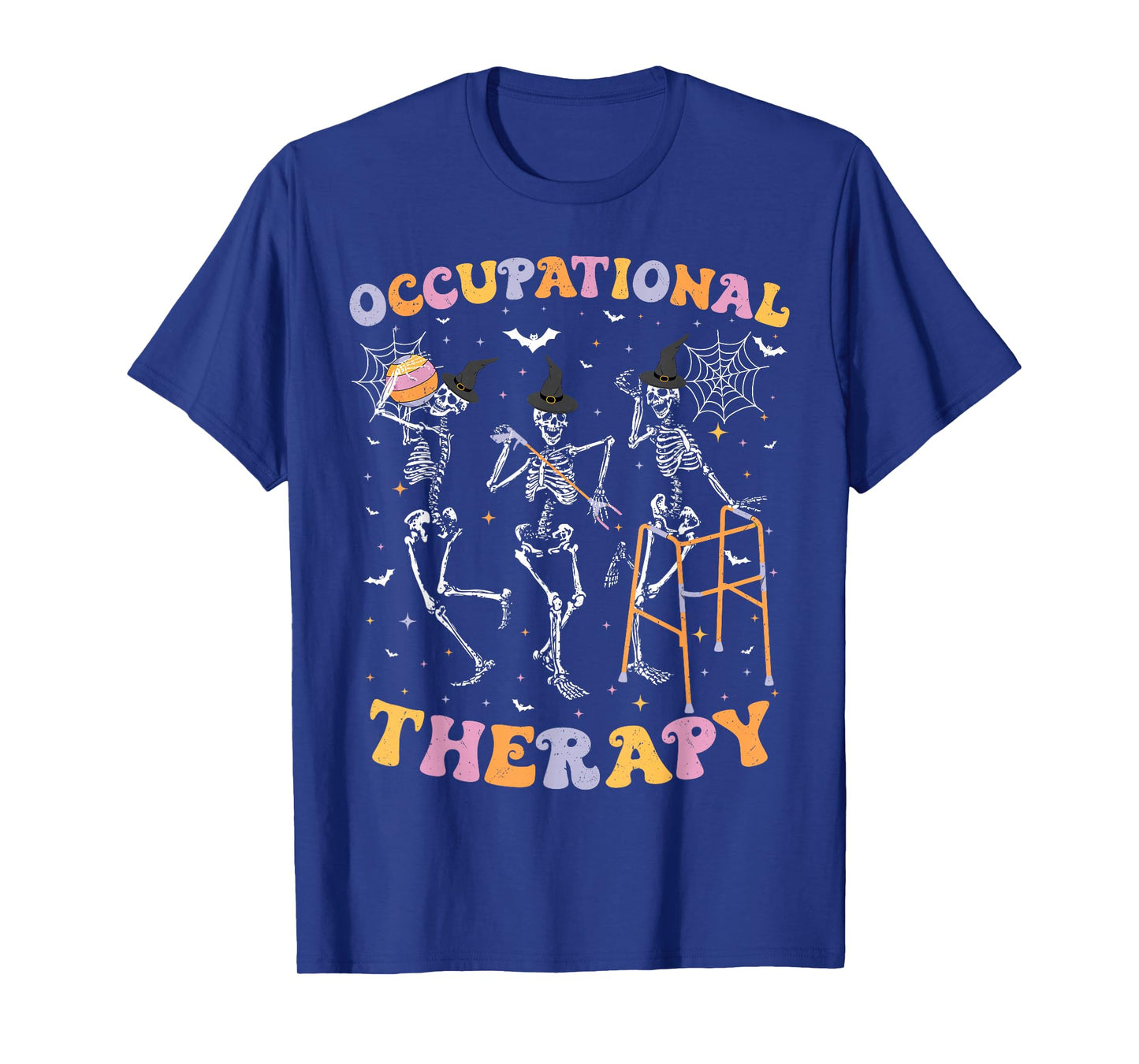 Skeleton Occupational Therapy Halloween OT Therapist T-Shirt