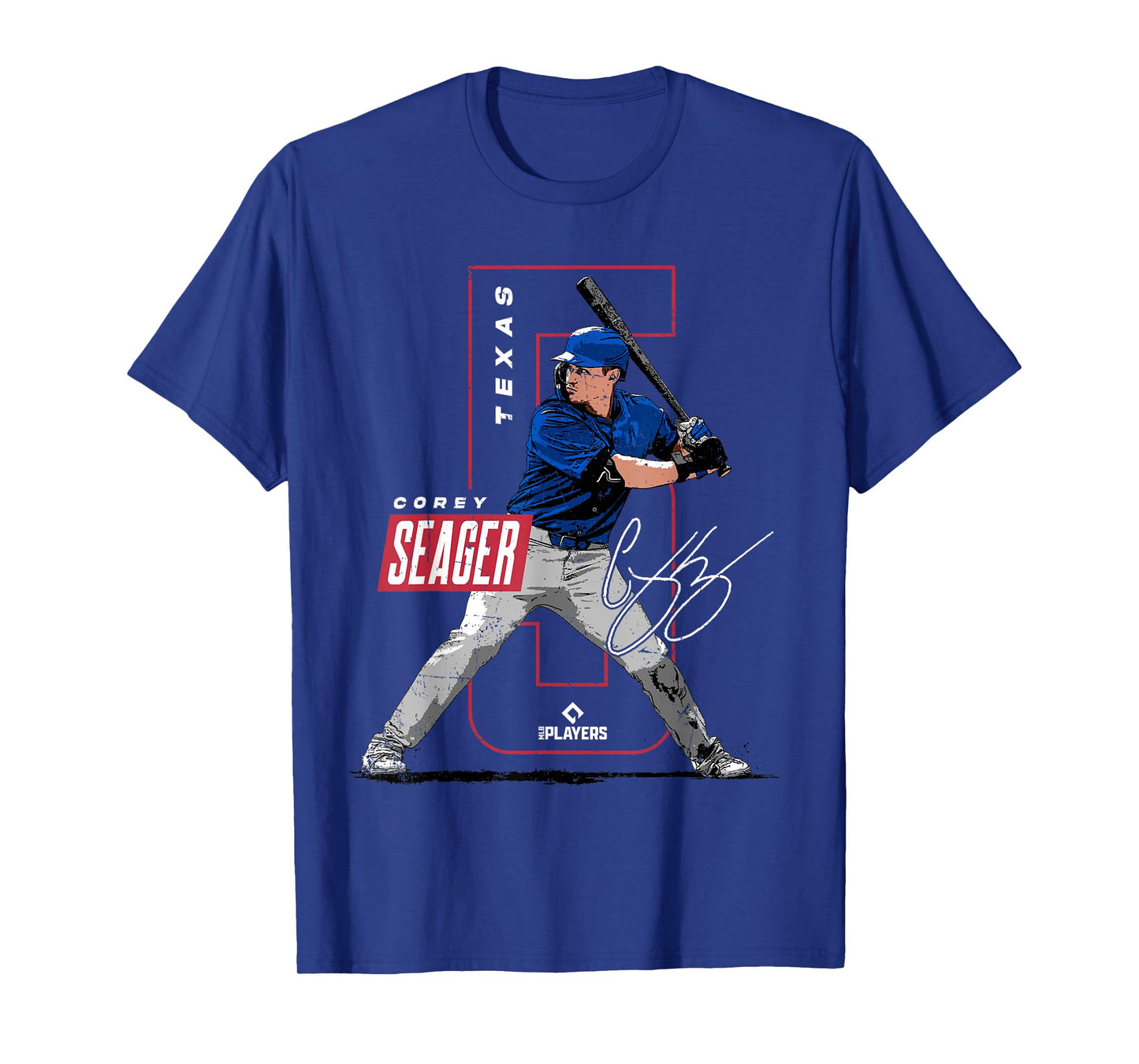 Corey Seager | Texas Baseball MLB Players | MLBSEA4052 T-Shirt