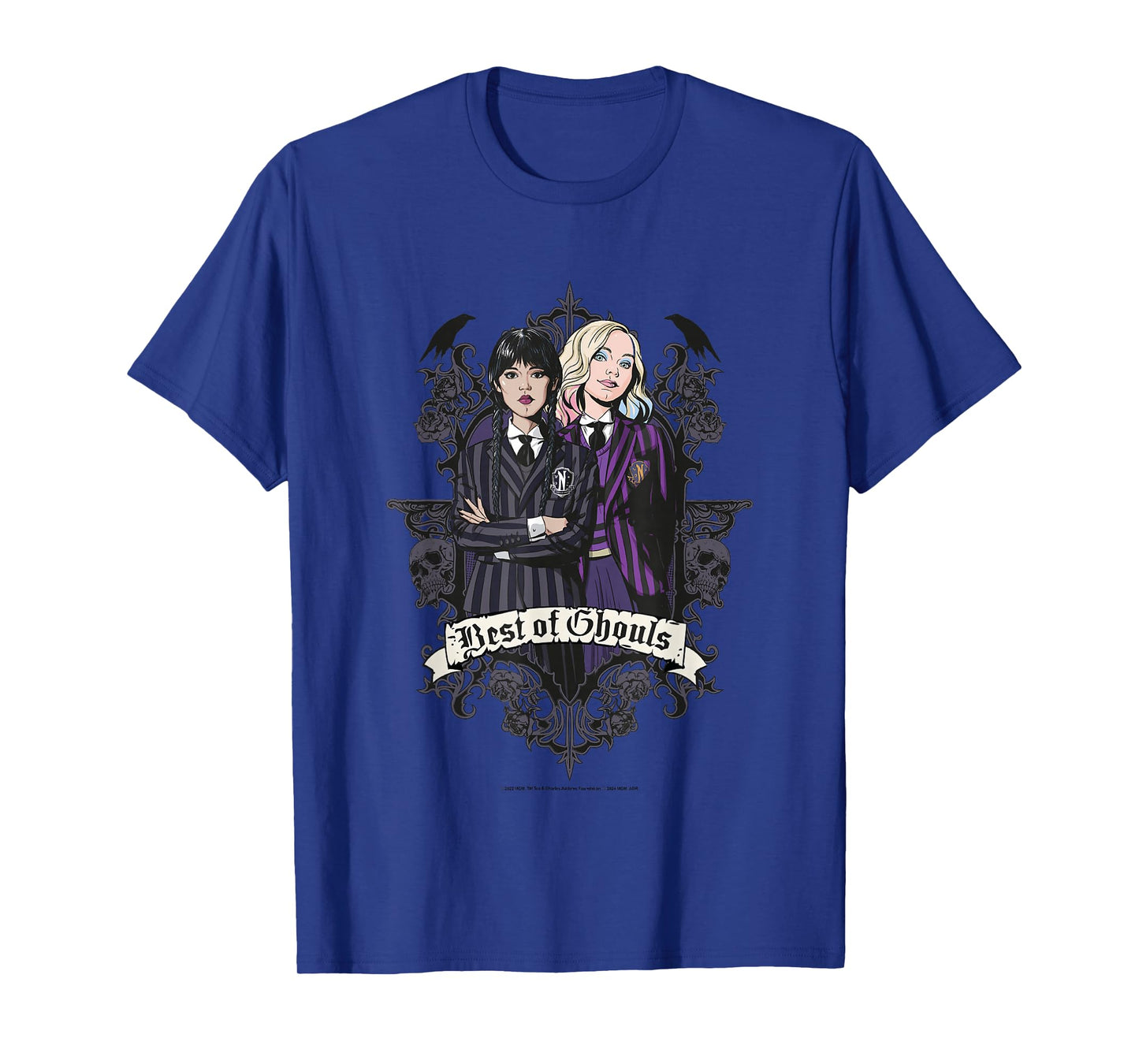 Wednesday Best Of Ghouls Wednesday & Enid T-Shirt