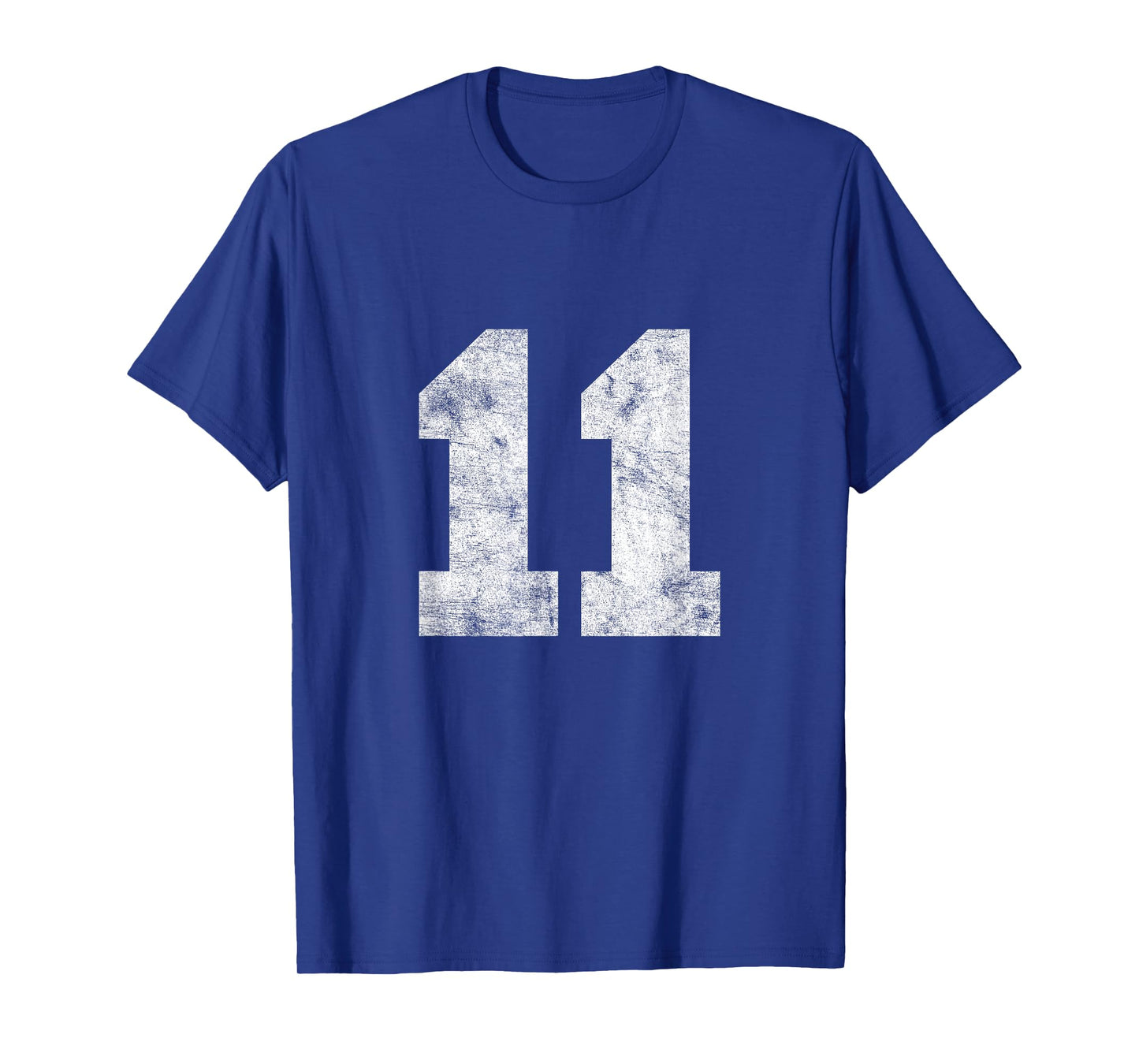 Vintage Lucky Number 11 Birthday Sports Player Team Athlete T-Shirt