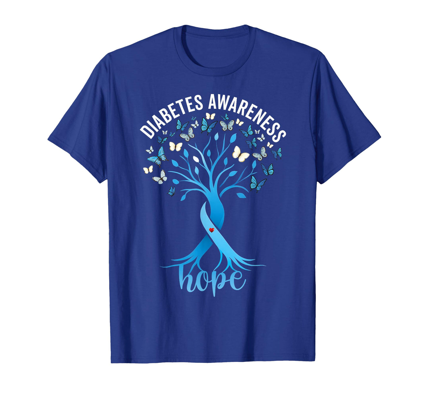 Diabetes Awareness Month Hope for Type 1 Diabetes Type 2 T-Shirt