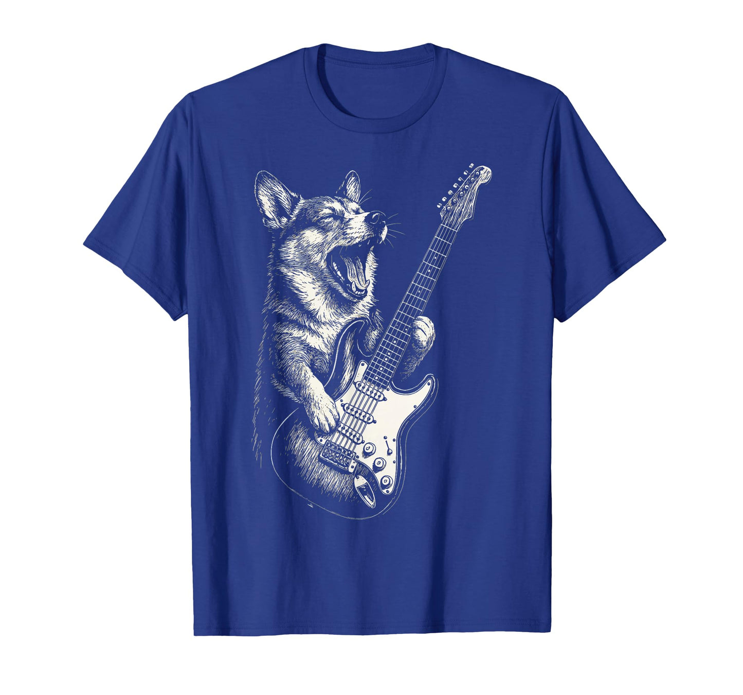 Corgi Guitar T-Shirt