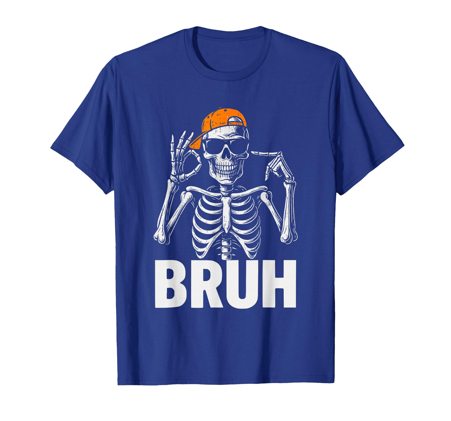 67 Halloween Meme 6 7 Skeleton Six Seven Numbers Funny Bruh T-Shirt