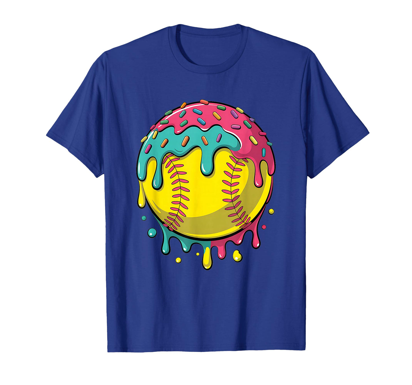 Softball Shirt Teen Girls Softball Stuff Softball Drip Girls T-Shirt