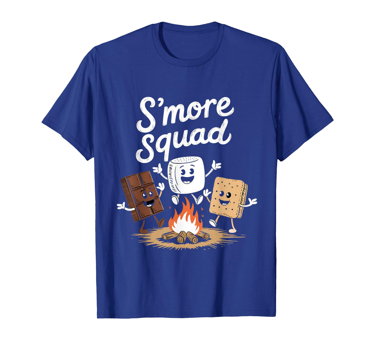 S'more Squad Camping Smores Kawaii S'mores T-Shirt