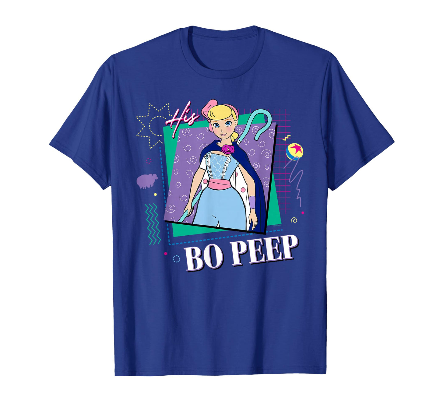 Disney and Pixarβs Toy Story Couples Matching His Bo Peep T-Shirt