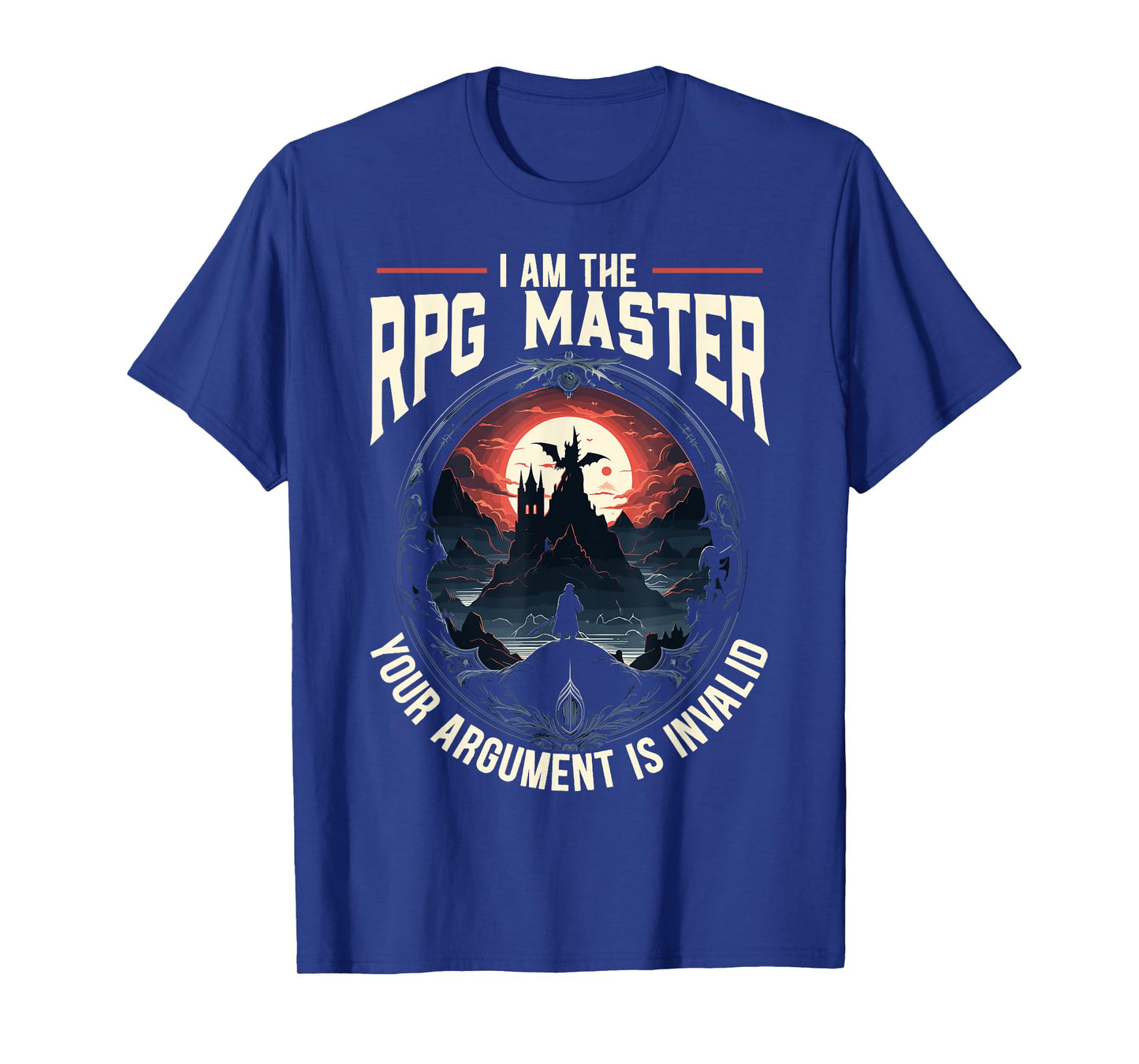 RPG Master D20 Gaming Tabletop Games Funny RPG Gamer T-Shirt