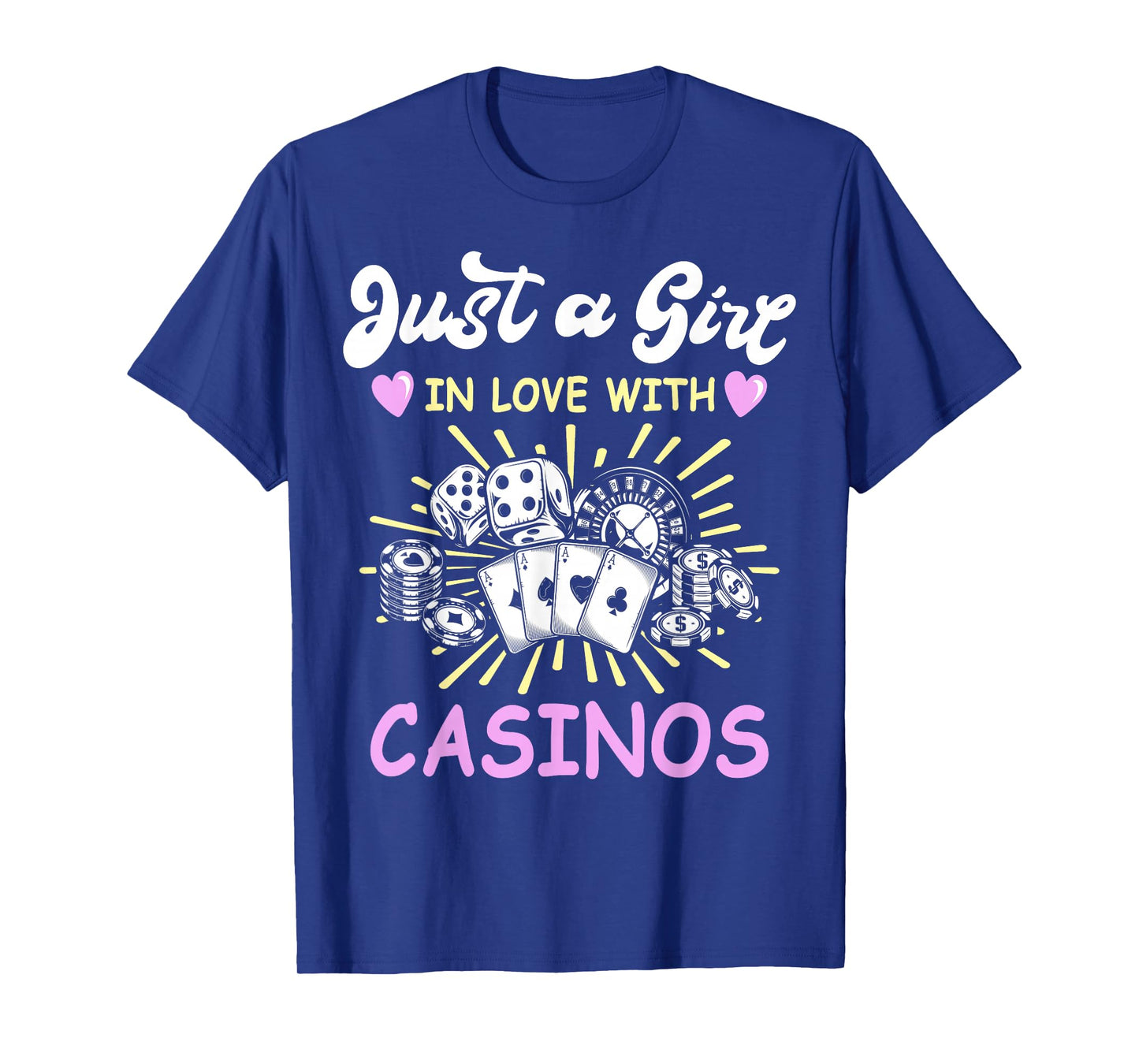 Casino Lover Casino Chips Outfit for Women Slot Machine T-Shirt