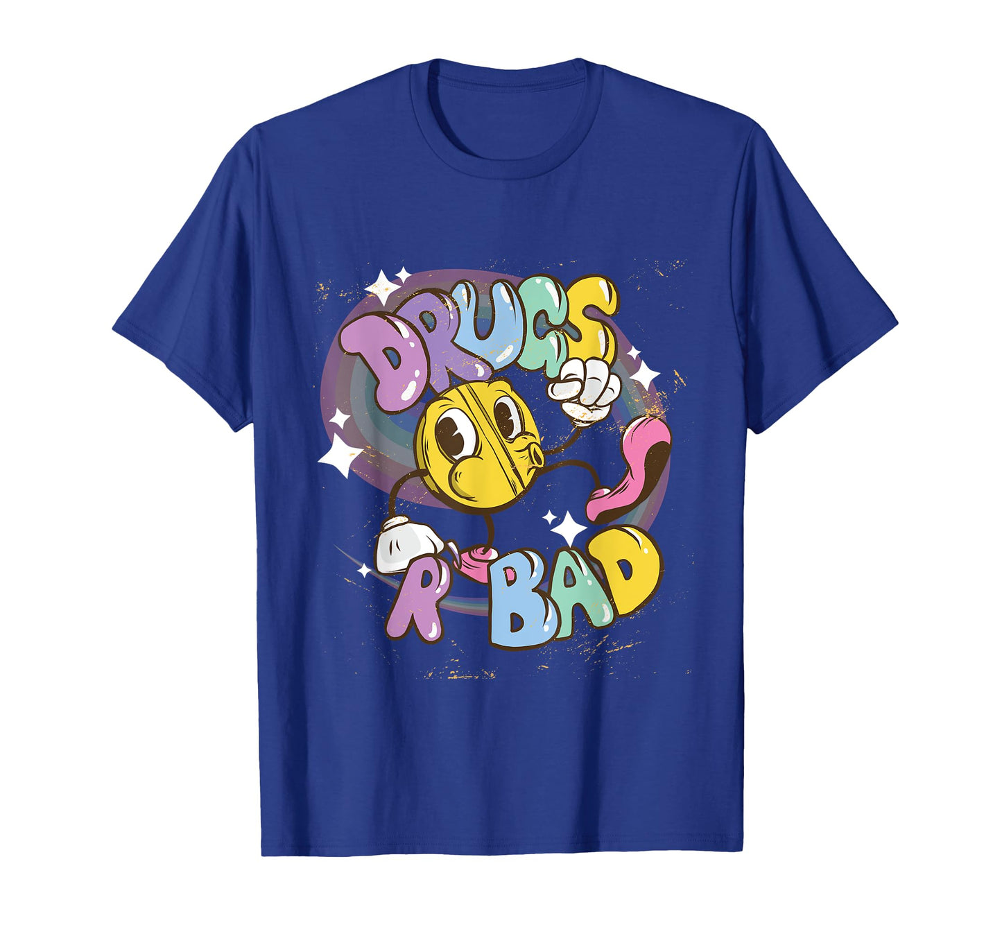 Drugs Are Bad Funny Gag Gift Parody Design T-Shirt
