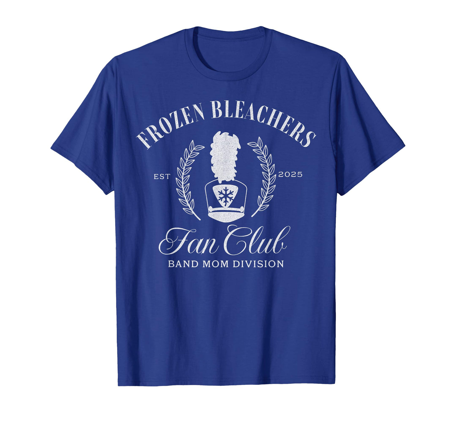 Marching Band Mom Frozen Bleachers Competition Football Game T-Shirt