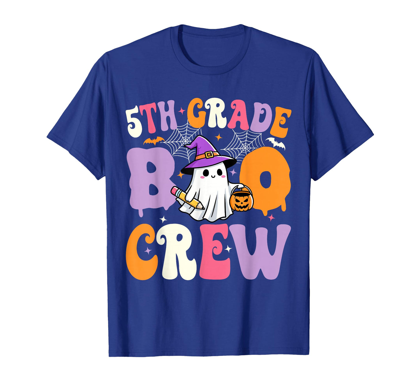 5th Grade Boo Crew Spooky Fifth Grade Halloween Teacher T-Shirt