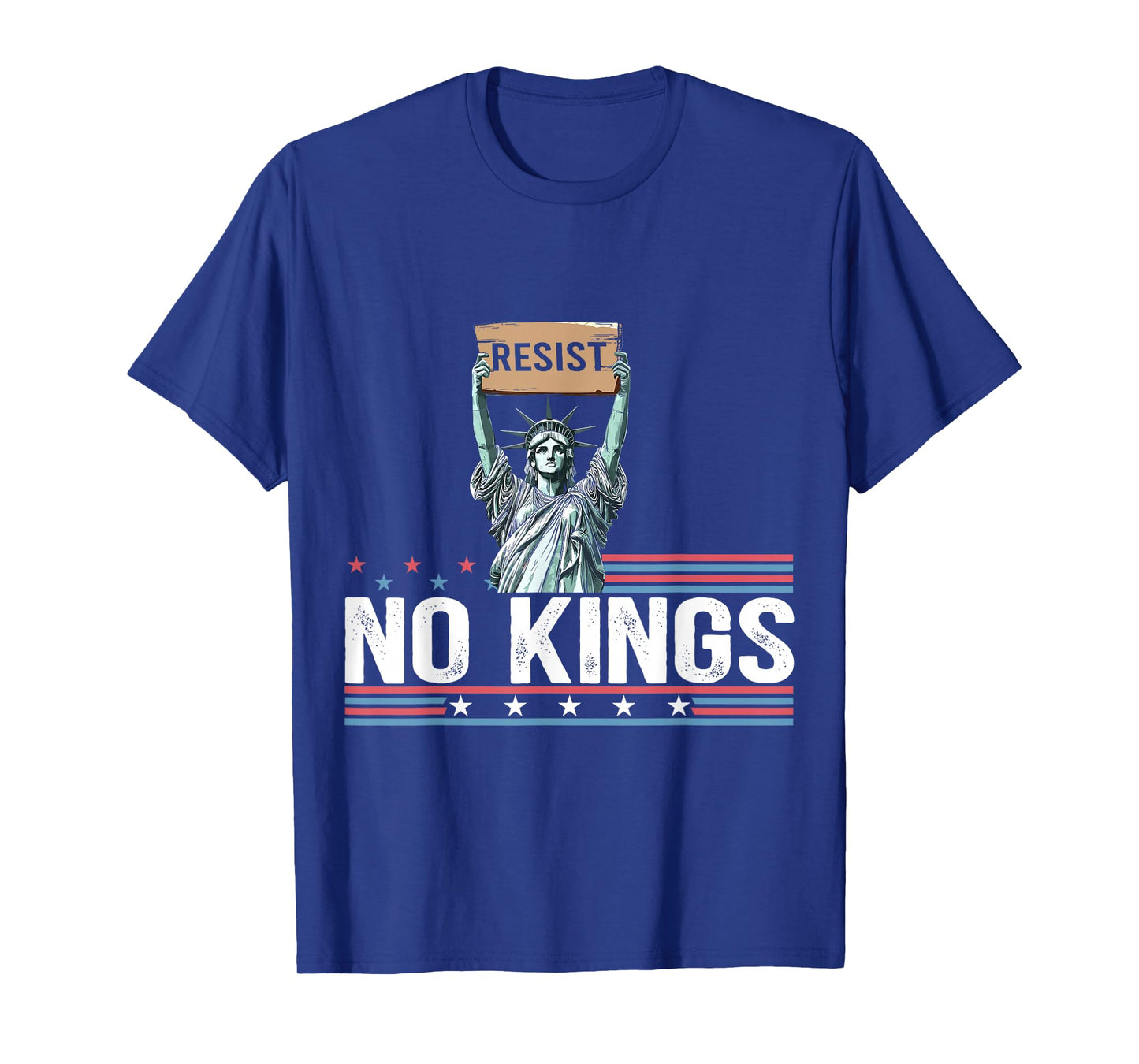 Resist No Kings Human Rights Feminist Statement T-Shirt