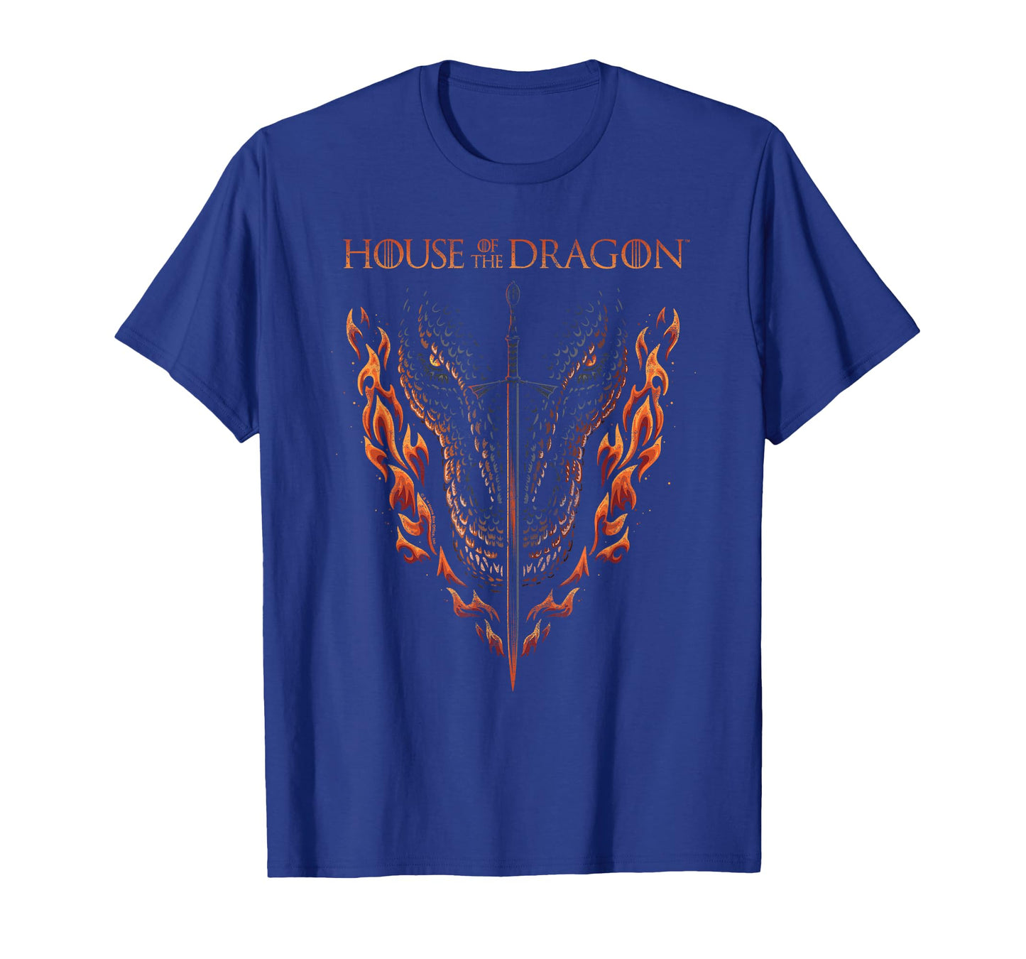 House of the Dragon Fire, Sword And Dragon T-Shirt