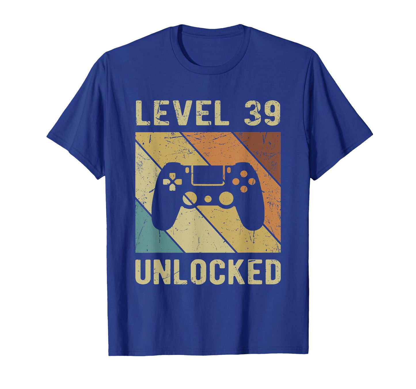 Level 39 Unlocked birthday decoration Funny Video Gamer Gift T-Shirt